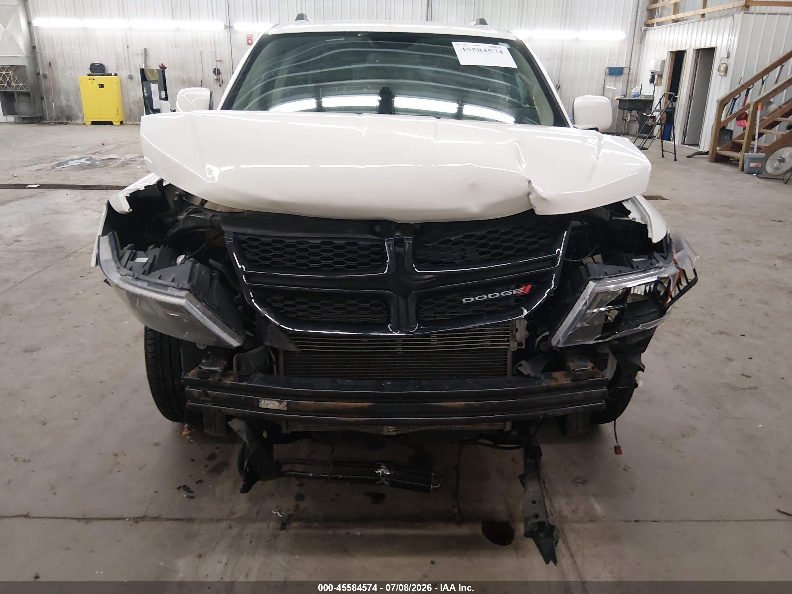 2015 Dodge Journey Crossroad Белый vin: 3C4PDDGG0FT533149