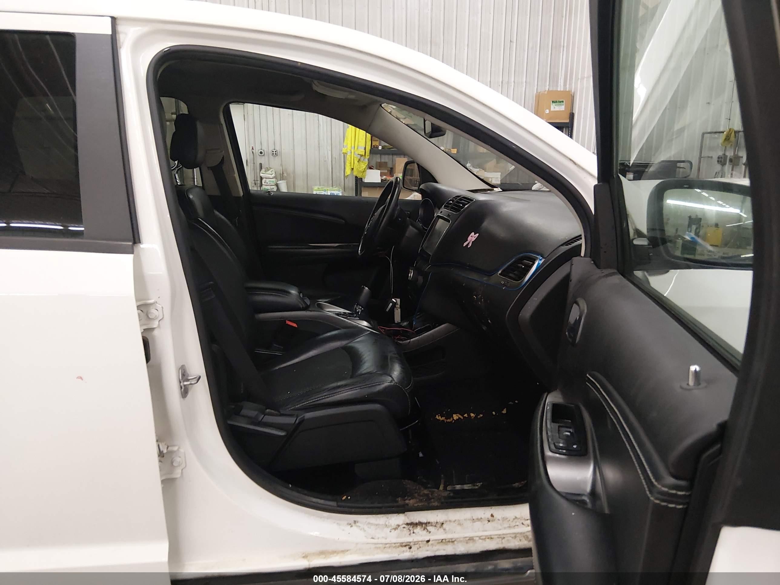 2015 Dodge Journey Crossroad Белый vin: 3C4PDDGG0FT533149