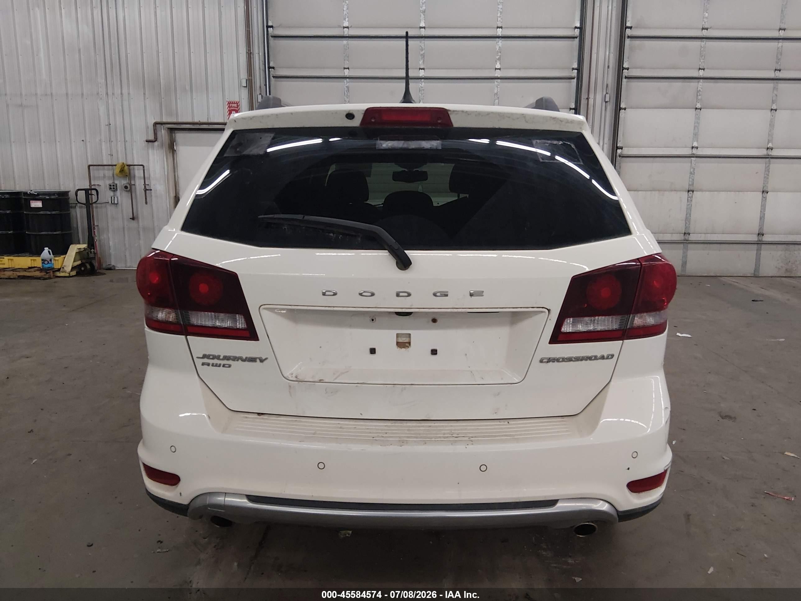 2015 Dodge Journey Crossroad Белый vin: 3C4PDDGG0FT533149