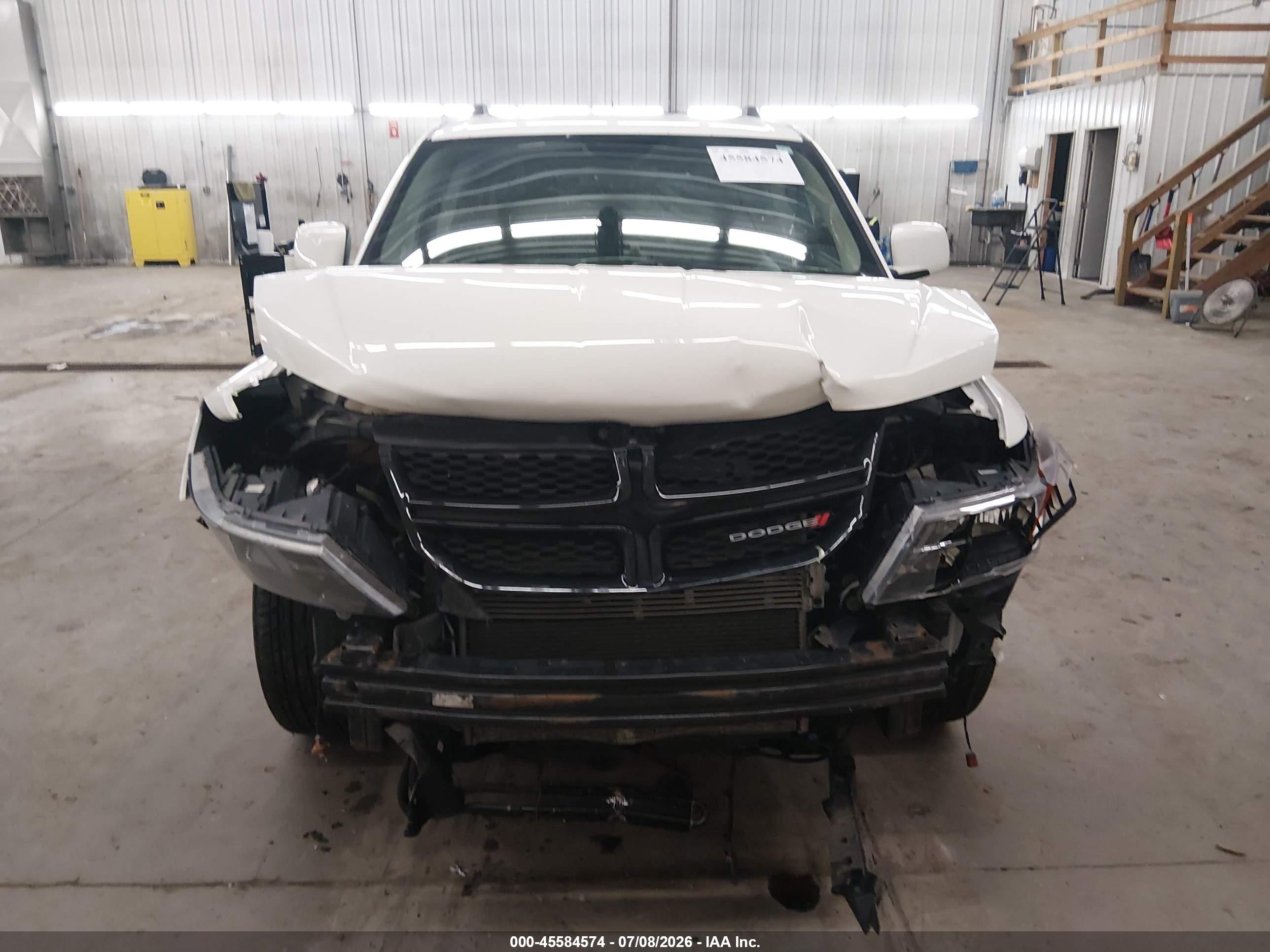 2015 Dodge Journey Crossroad Белый vin: 3C4PDDGG0FT533149