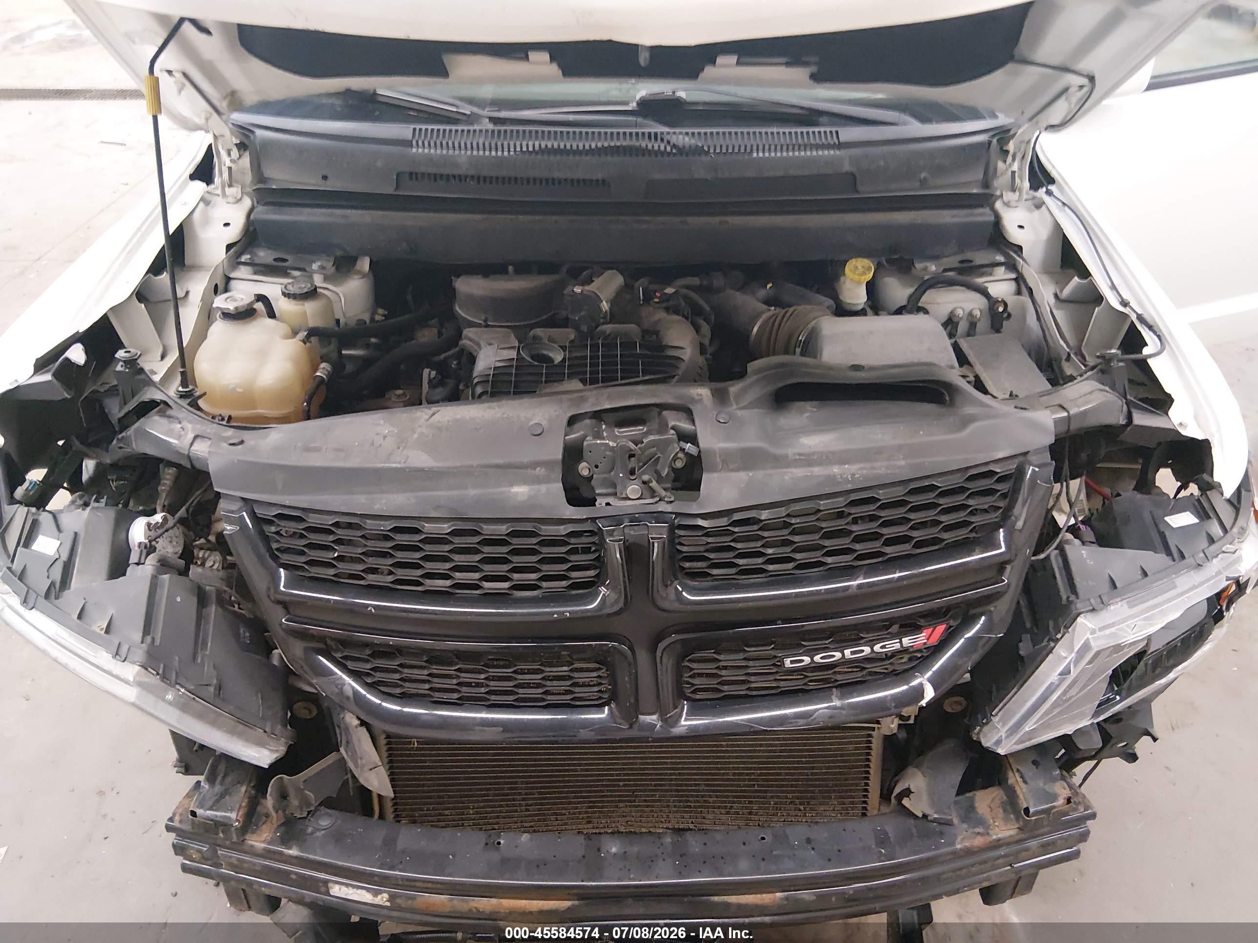 2015 Dodge Journey Crossroad Белый vin: 3C4PDDGG0FT533149