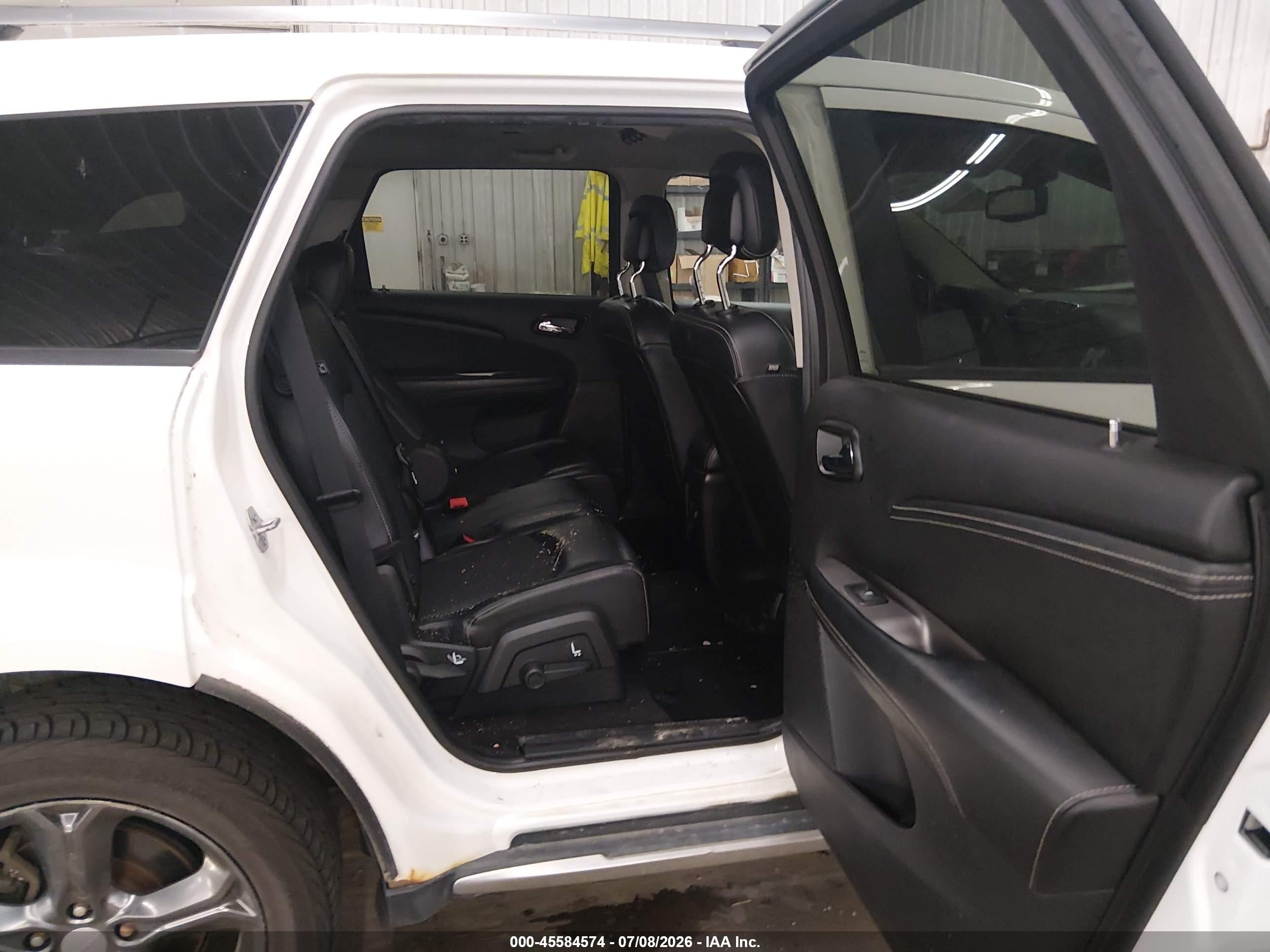 2015 Dodge Journey Crossroad Белый vin: 3C4PDDGG0FT533149