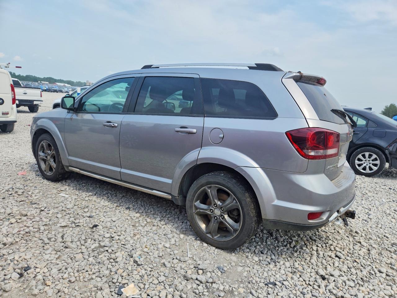 2015 Dodge Journey Crossroad Серебряный vin: 3C4PDDGG0FT533264