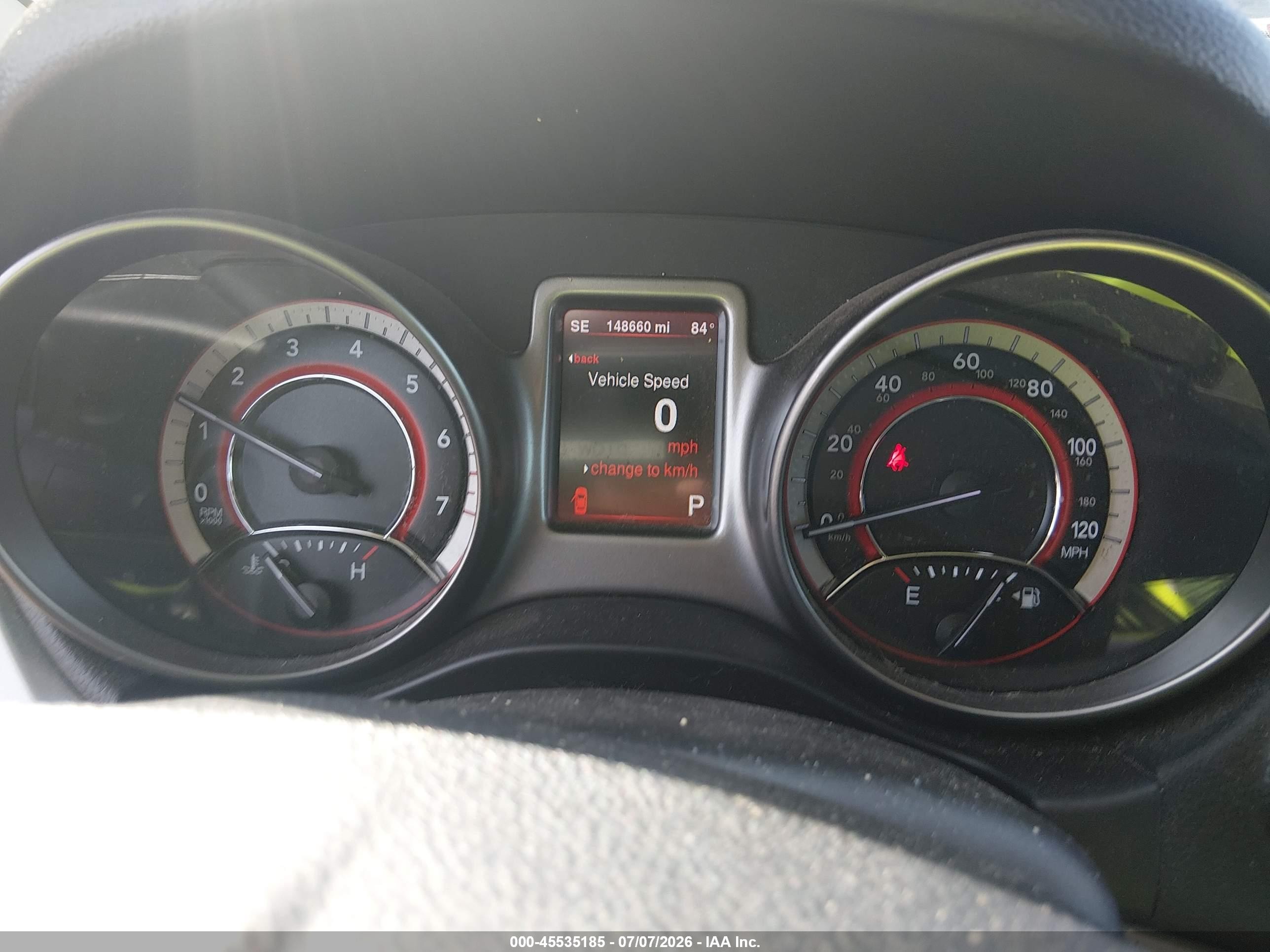 2015 Dodge Journey Crossroad Красный vin: 3C4PDDGG0FT619156