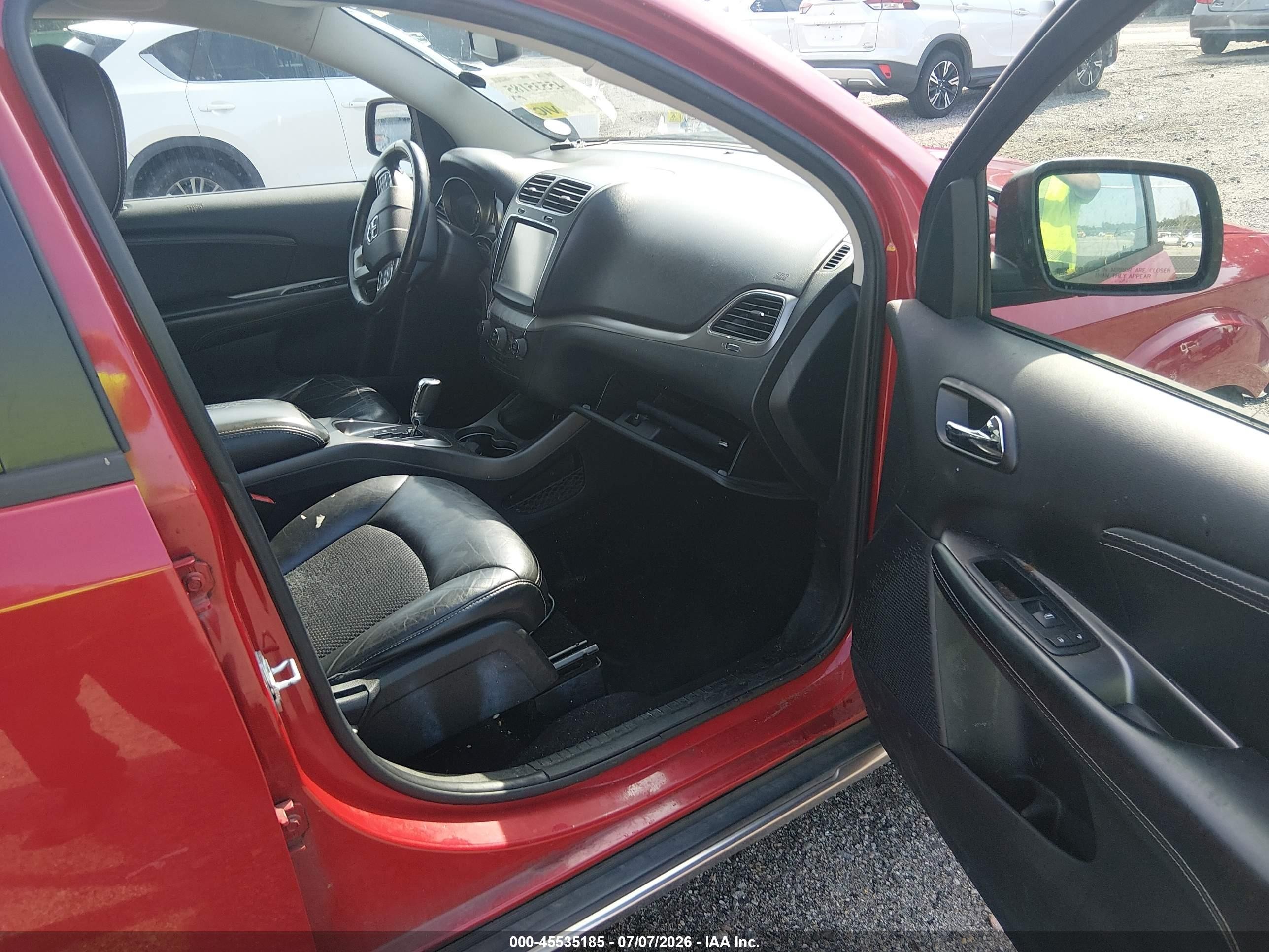 2015 Dodge Journey Crossroad Красный vin: 3C4PDDGG0FT619156