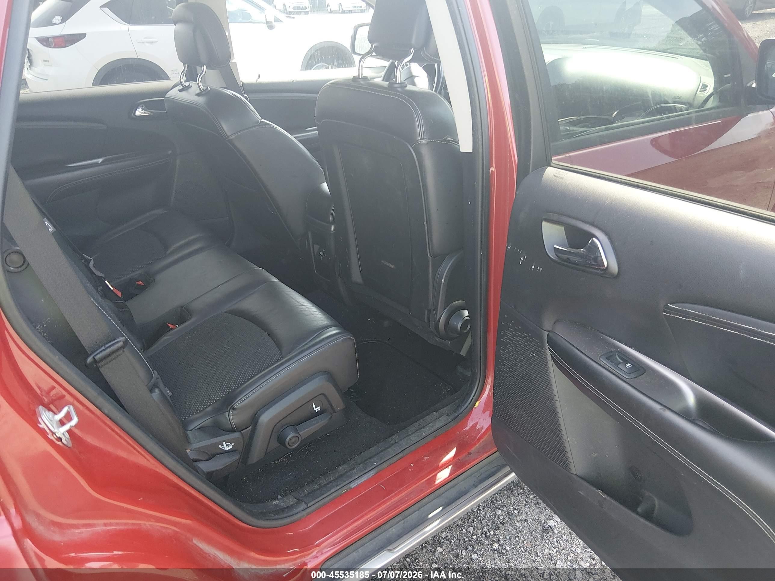 2015 Dodge Journey Crossroad Красный vin: 3C4PDDGG0FT619156