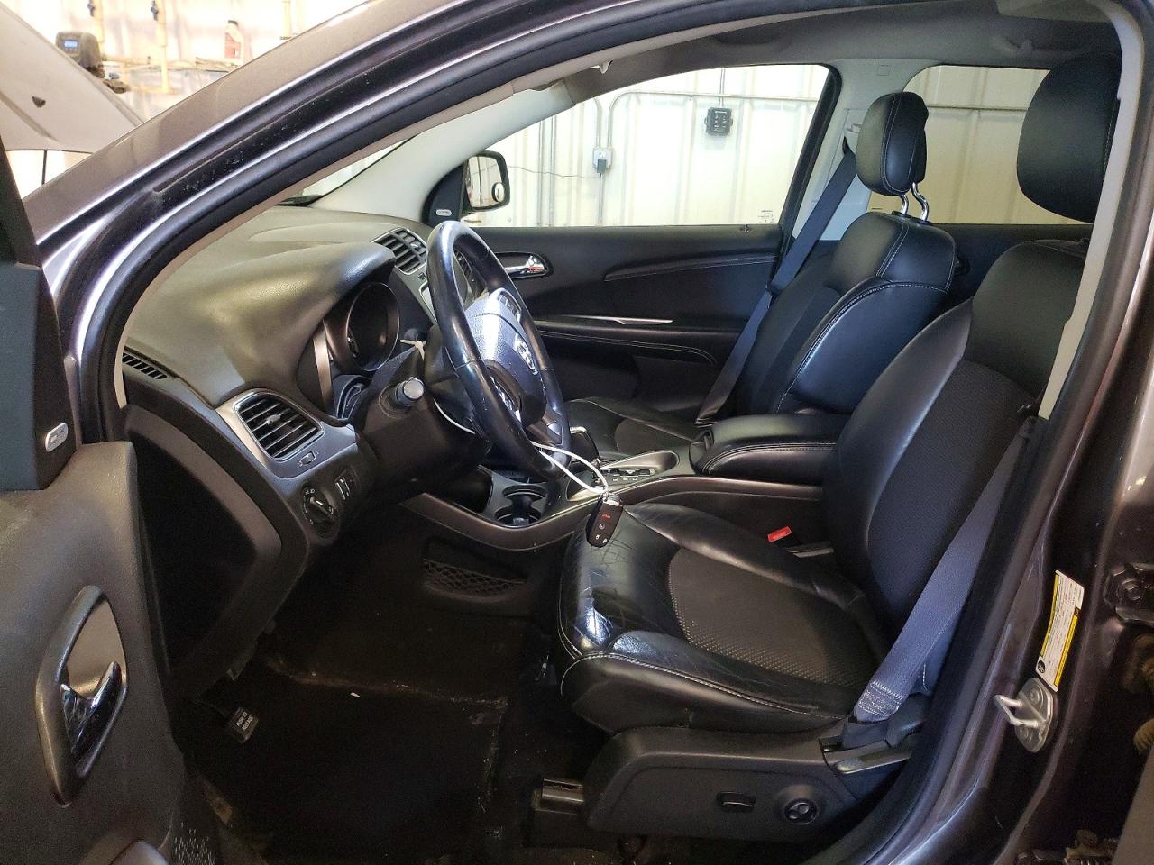 2015 Dodge Journey Crossroad Gray vin: 3C4PDDGG1FT580657