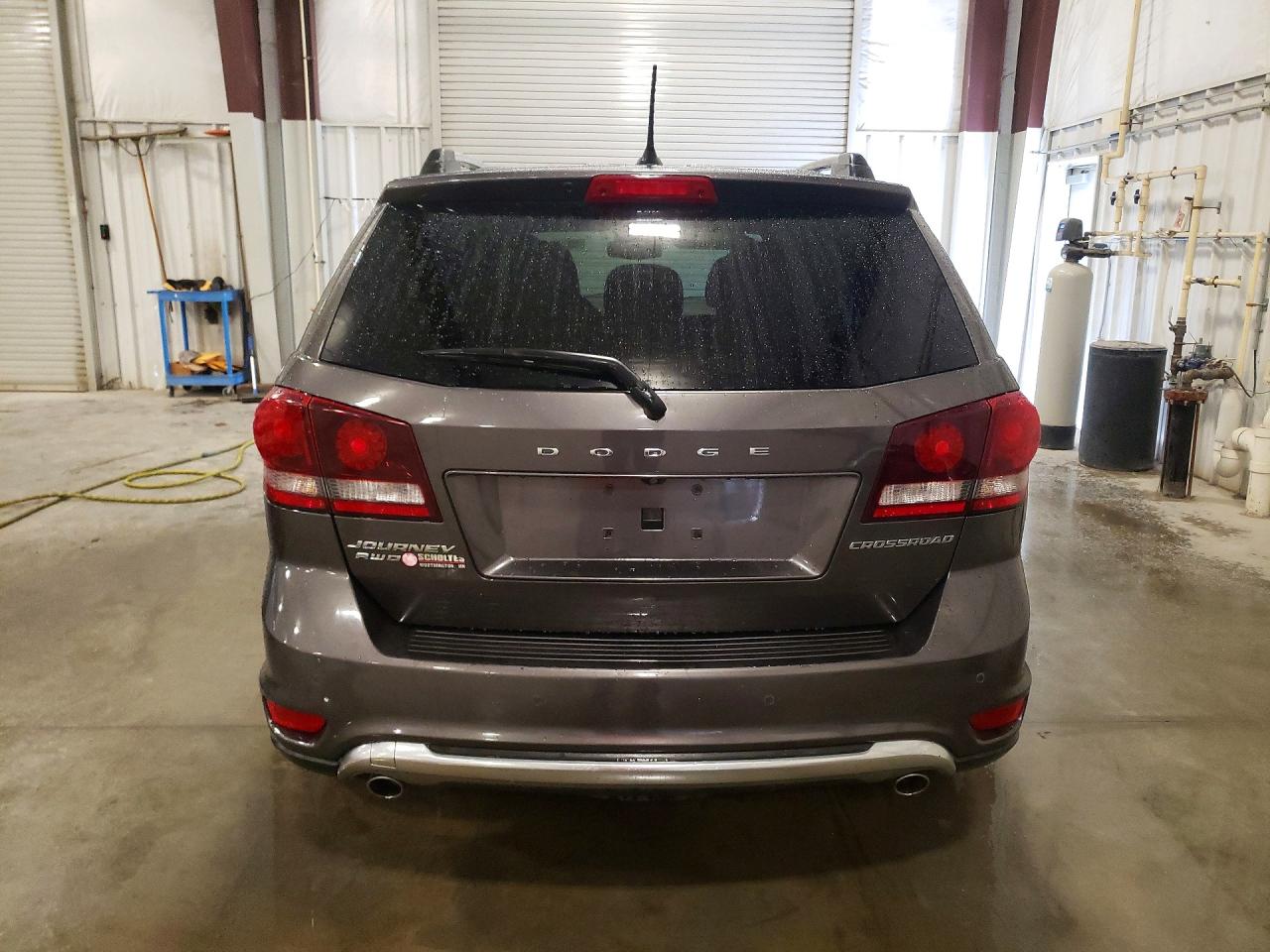 2015 Dodge Journey Crossroad Gray vin: 3C4PDDGG1FT580657
