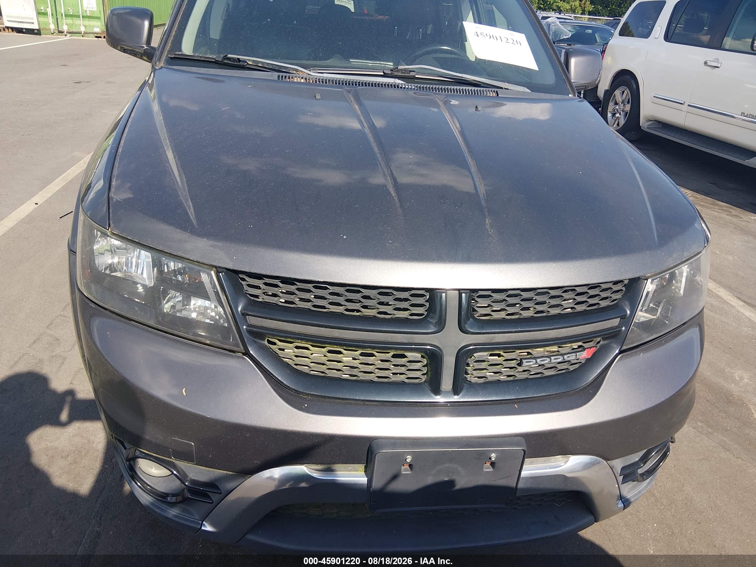 2014 Dodge Journey Crossroad Gray vin: 3C4PDDGG2ET262349