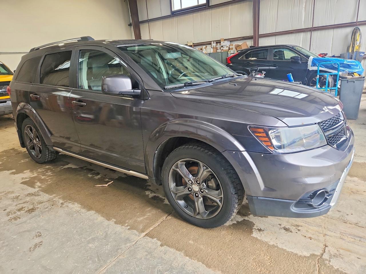 2014 Dodge Journey Crossroad Gray vin: 3C4PDDGG2ET293732