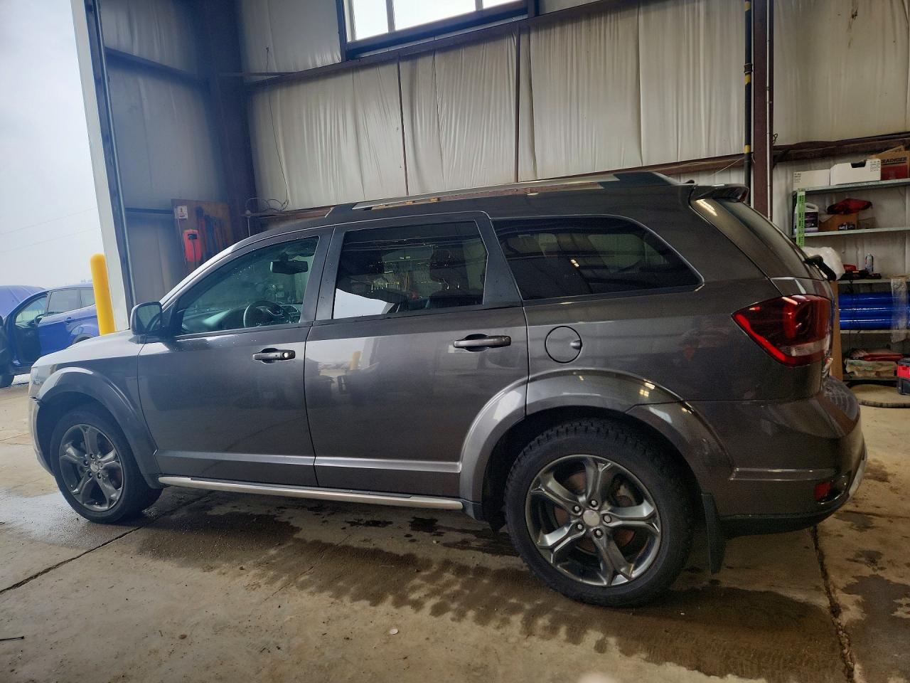 2014 Dodge Journey Crossroad Серый vin: 3C4PDDGG2ET293732