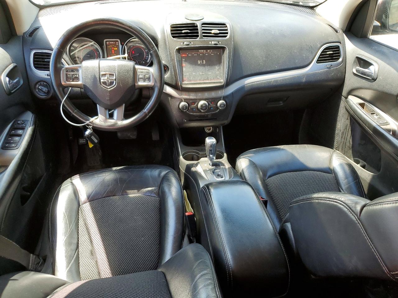2015 Dodge Journey Crossroad Gray vin: 3C4PDDGG2FT740108