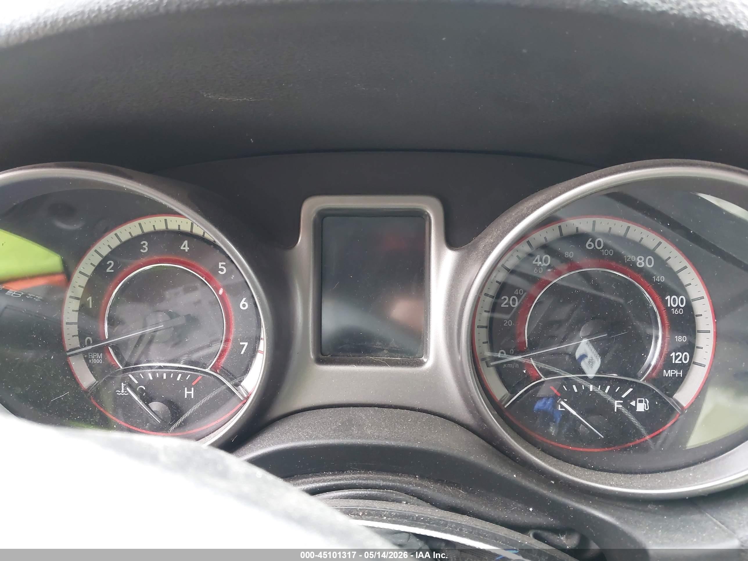 2015 Dodge Journey Crossroad Gray vin: 3C4PDDGG3FT544405