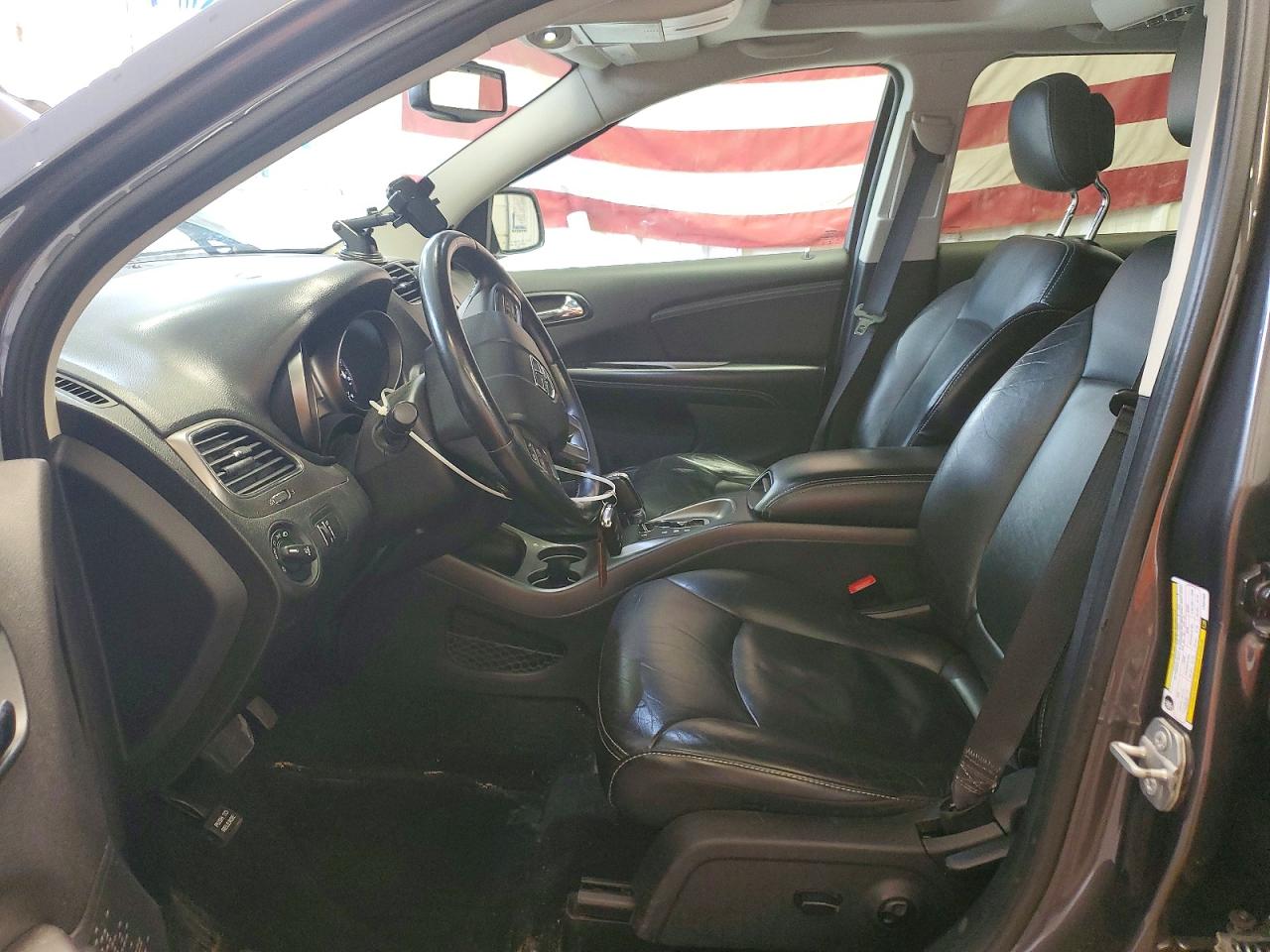 2015 Dodge Journey Crossroad Gray vin: 3C4PDDGG3FT607390