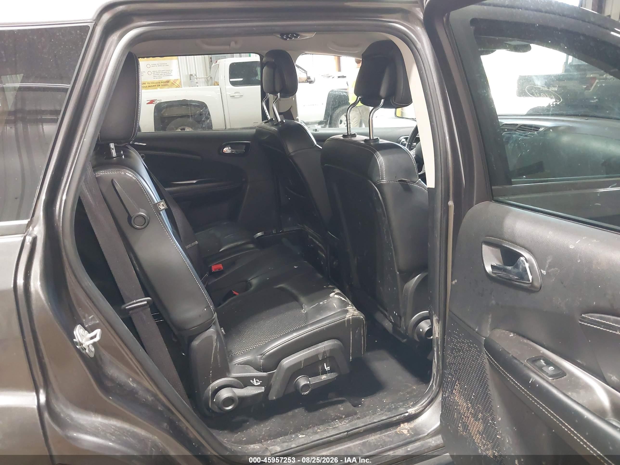 2015 Dodge Journey Crossroad Gray vin: 3C4PDDGG4FT554909