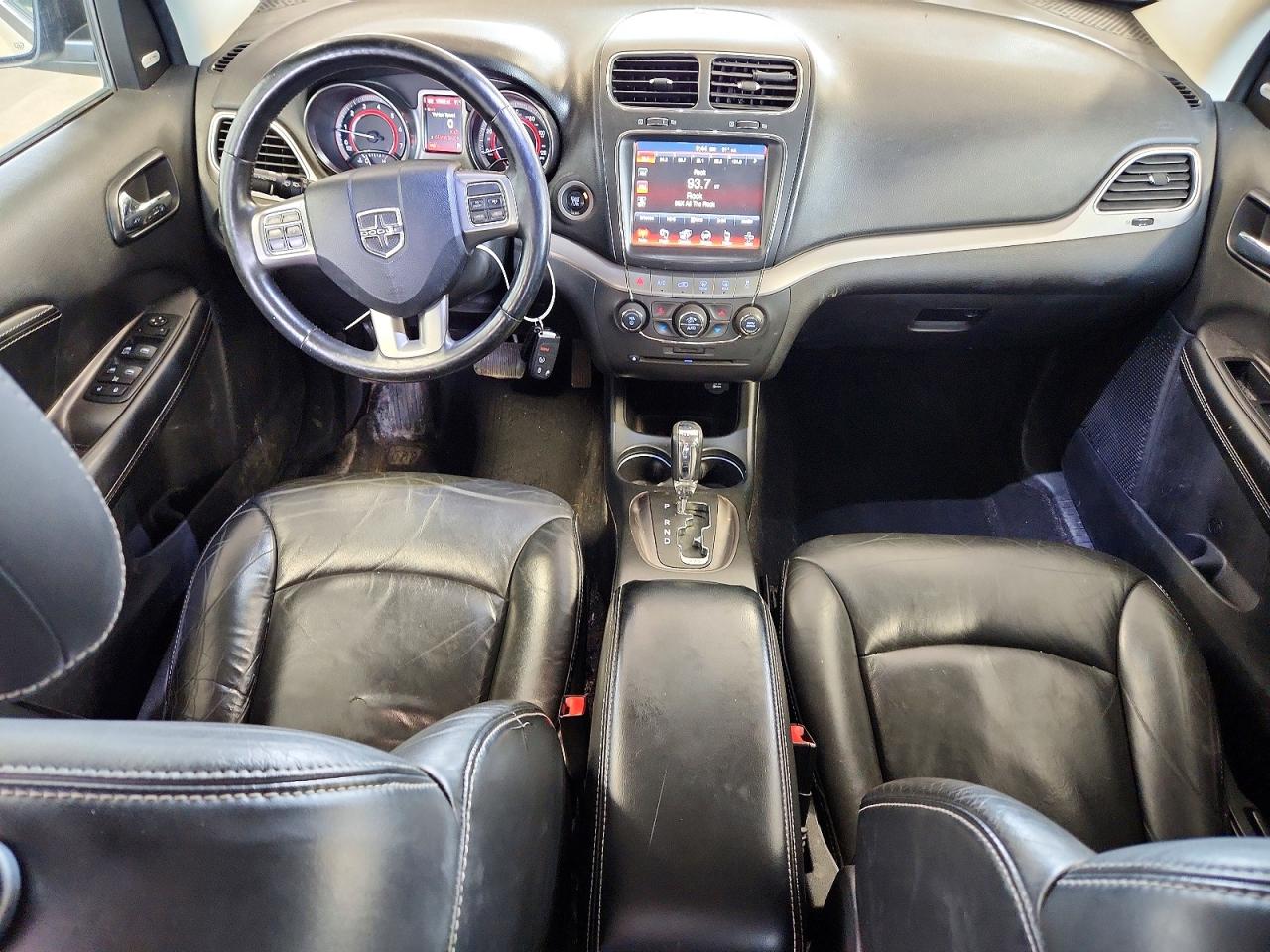 2015 Dodge Journey Crossroad White vin: 3C4PDDGG5FT618911