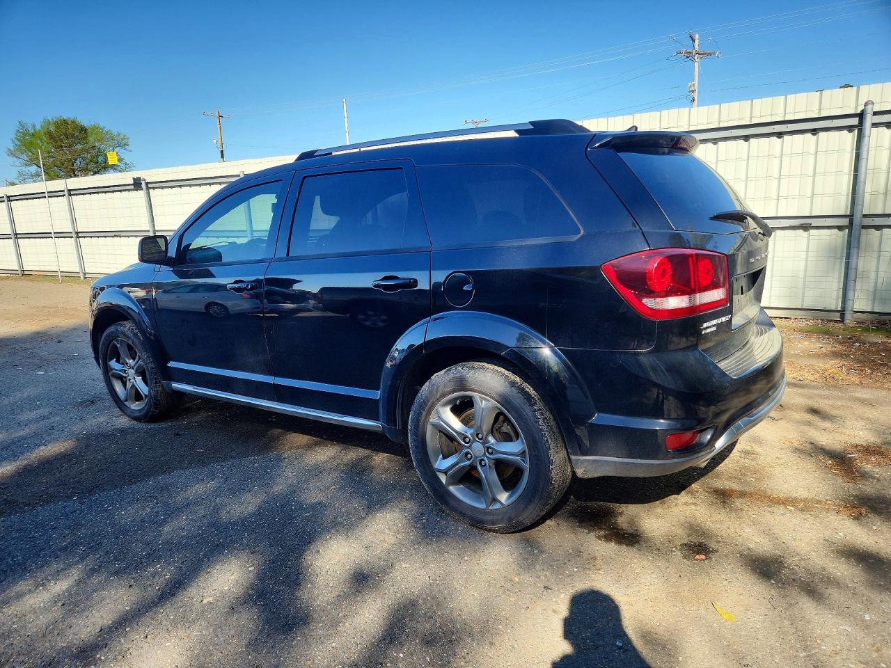 2017 Dodge Journey Crossroad Черный vin: 3C4PDDGG5HT578297