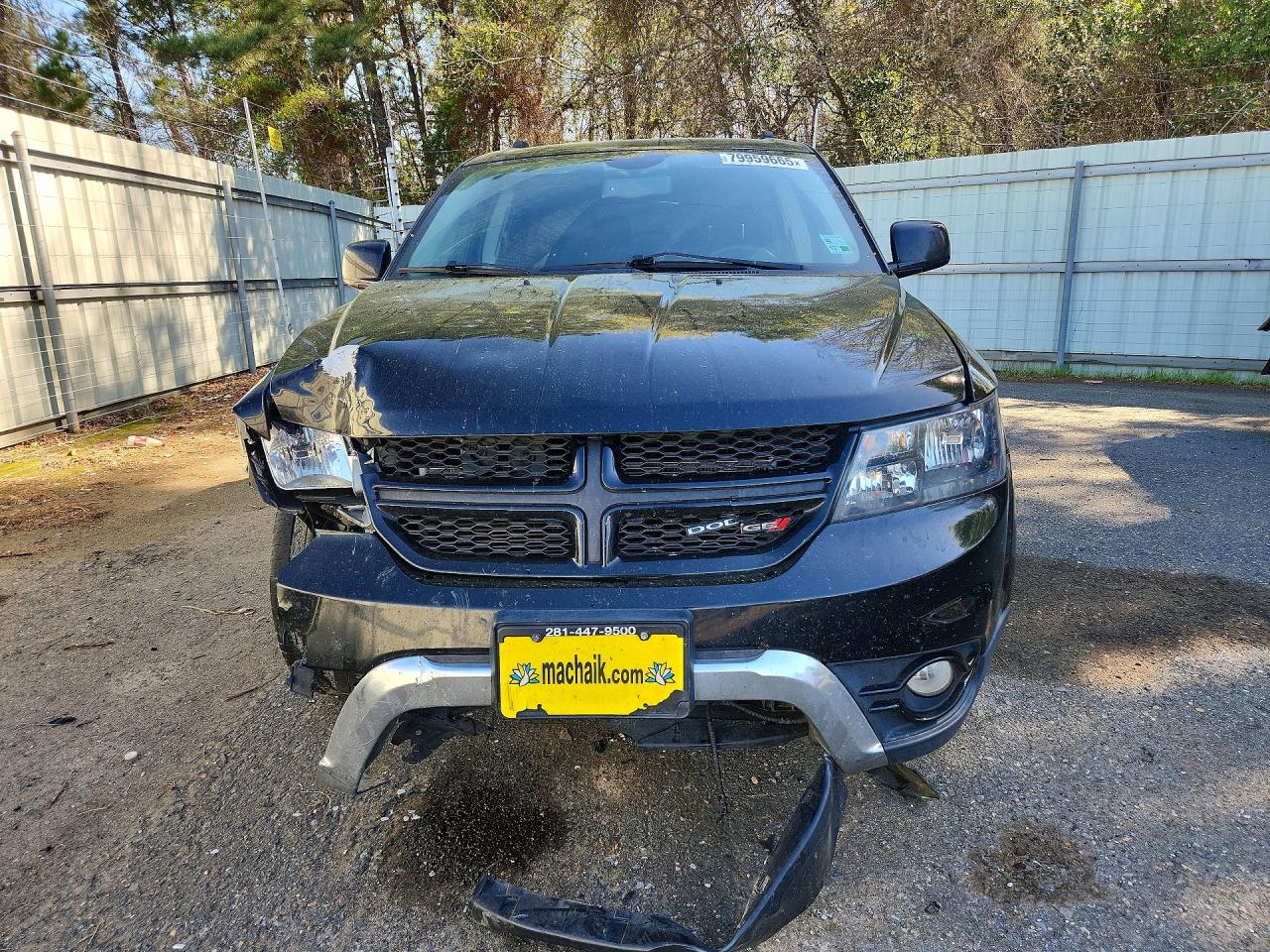 2017 Dodge Journey Crossroad Черный vin: 3C4PDDGG5HT578297