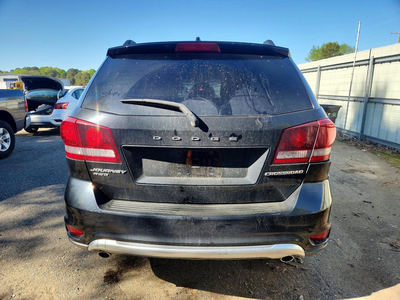 2017 Dodge Journey Crossroad Черный vin: 3C4PDDGG5HT578297