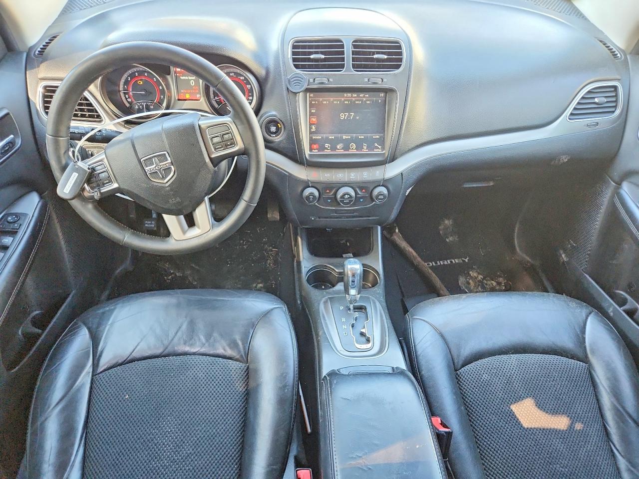 2017 Dodge Journey Crossroad Черный vin: 3C4PDDGG5HT578297