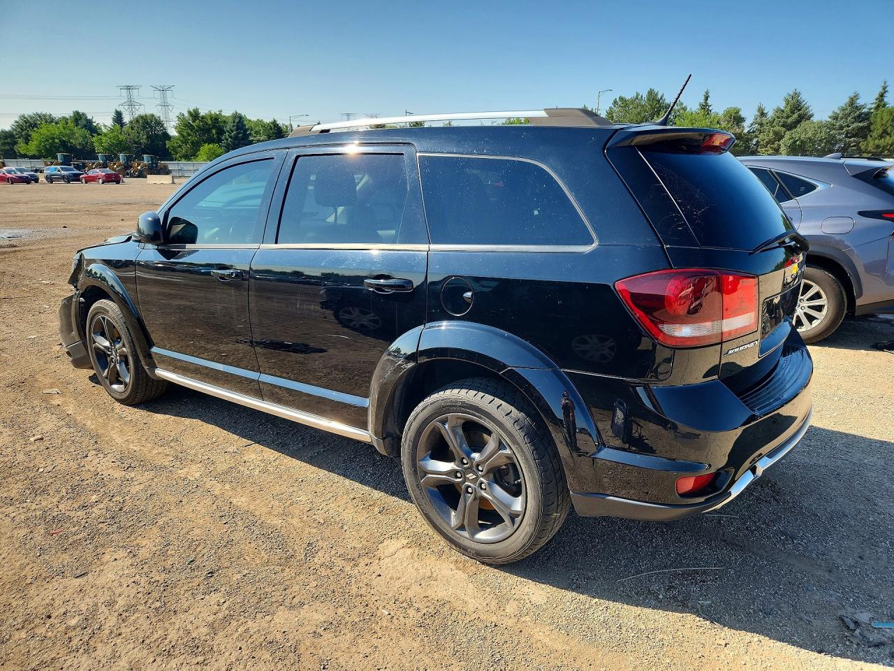 2018 Dodge Journey Crossroad Black vin: 3C4PDDGG5JT371107