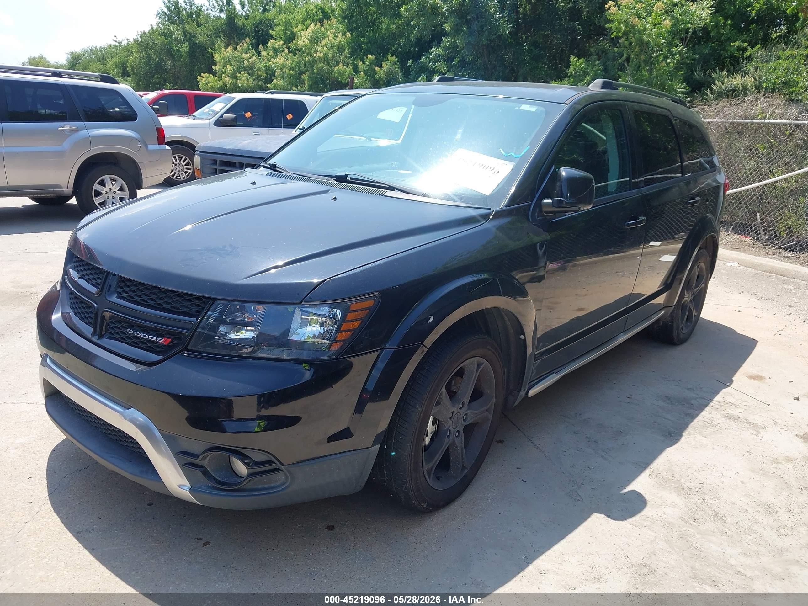2015 Dodge Journey Crossroad Black vin: 3C4PDDGG6FT544429