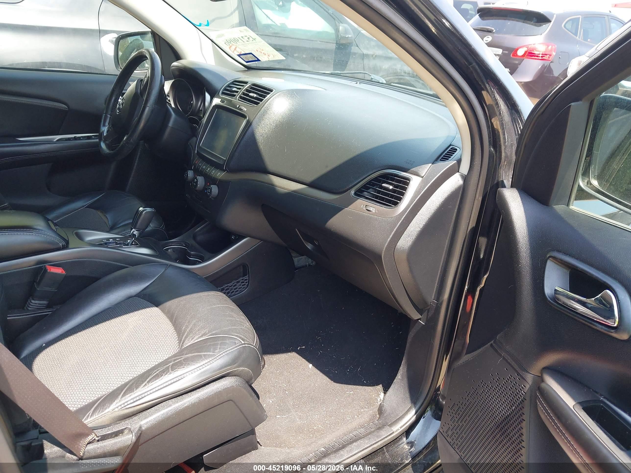 2015 Dodge Journey Crossroad Black vin: 3C4PDDGG6FT544429