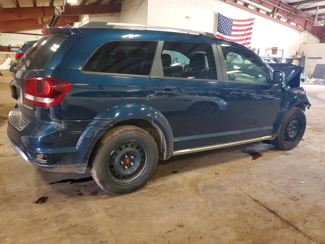 2015 Dodge Journey Crossroad Blue vin: 3C4PDDGG6FT607285