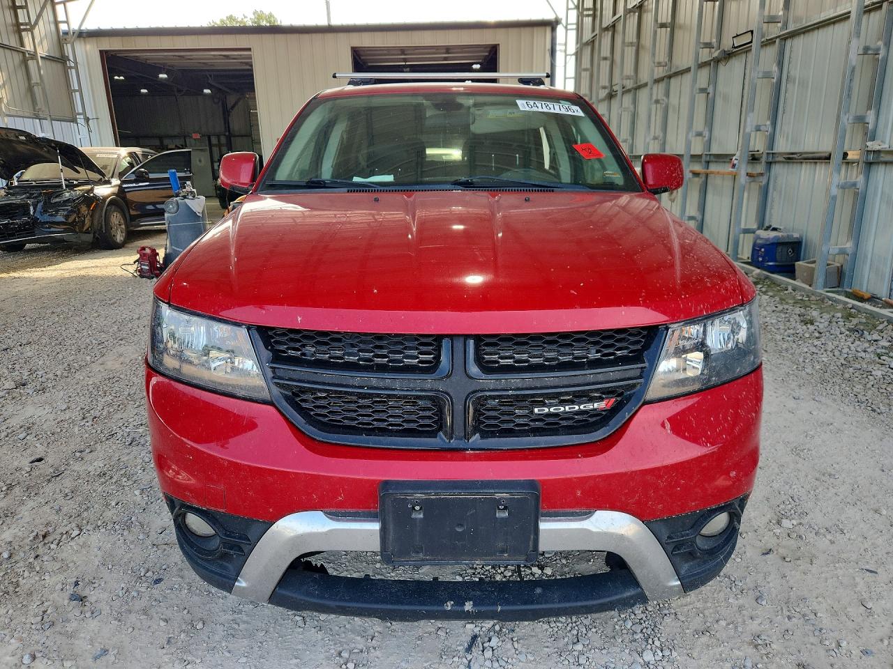 2018 Dodge Journey Crossroad Red vin: 3C4PDDGG6JT386778