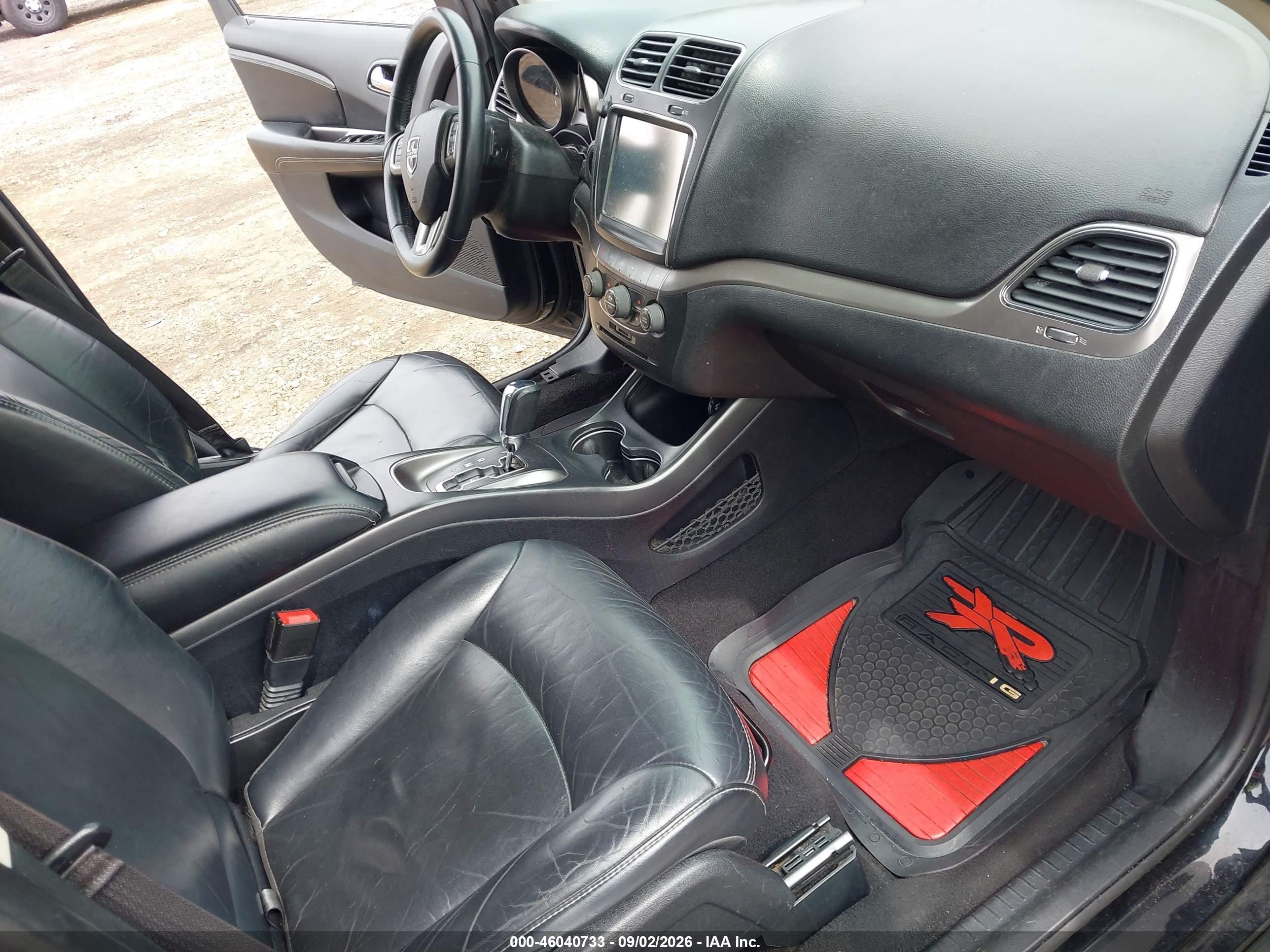 2015 Dodge Journey Crossroad Black vin: 3C4PDDGG7FT633474