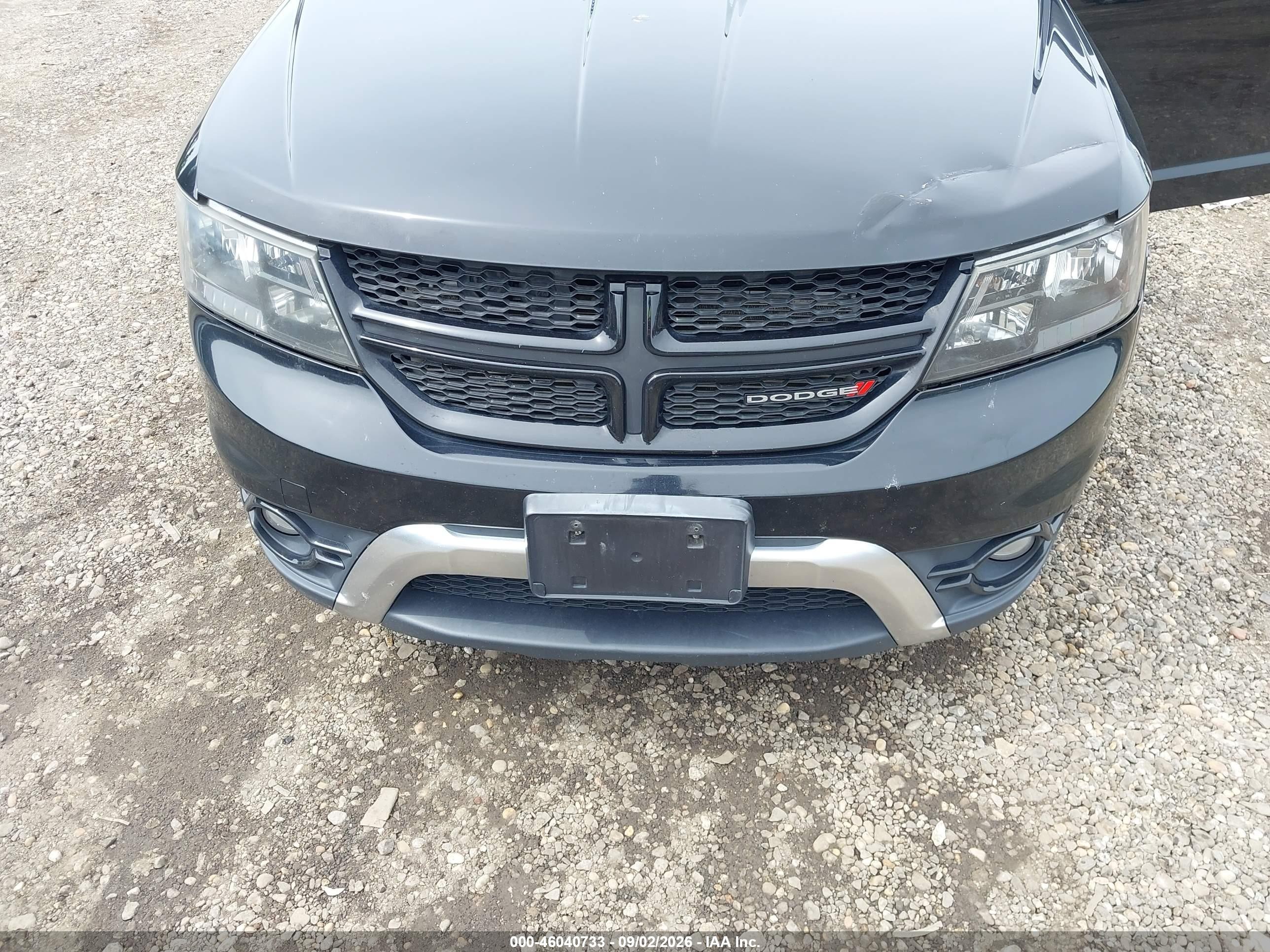 2015 Dodge Journey Crossroad Black vin: 3C4PDDGG7FT633474