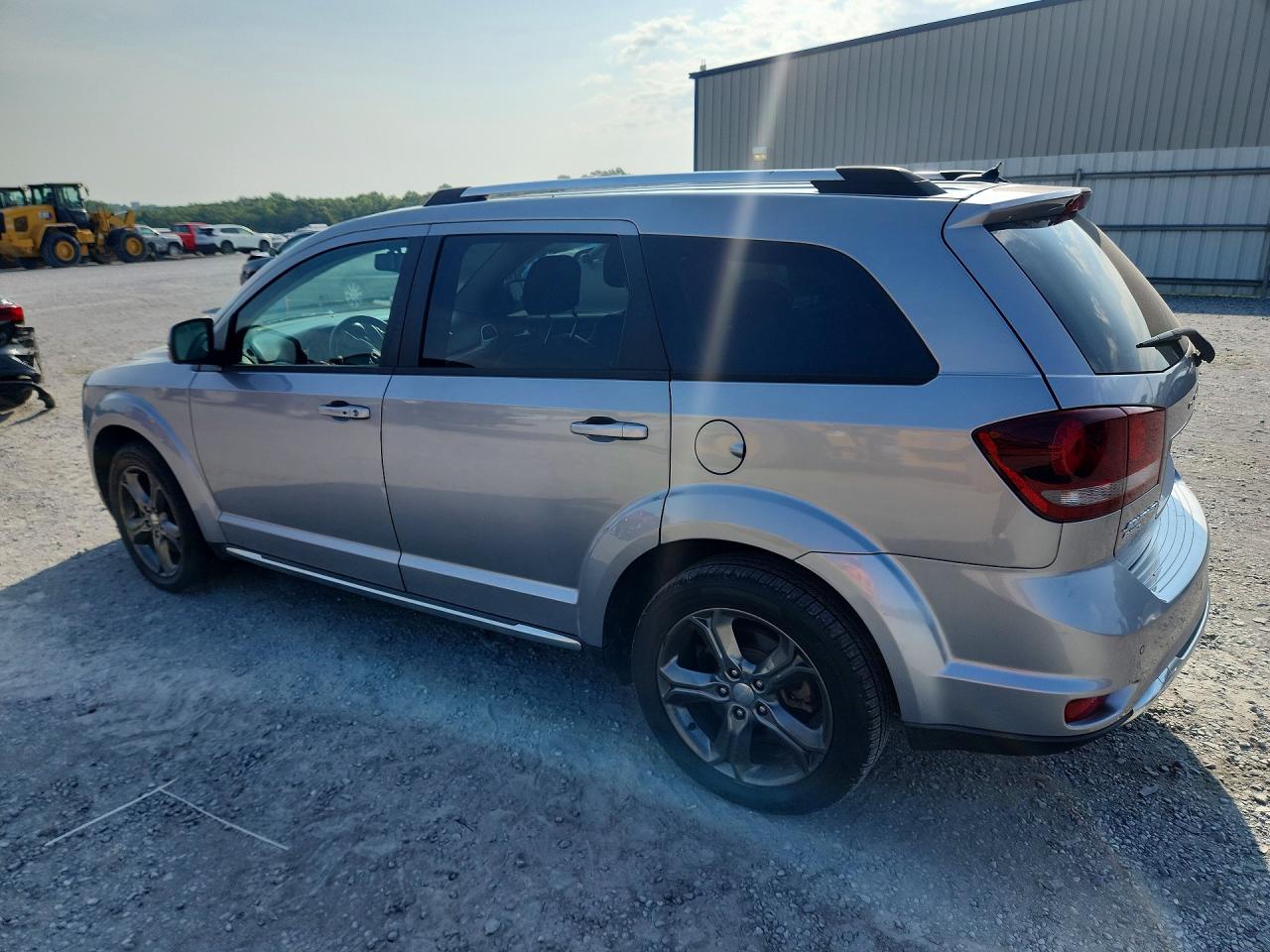 2017 Dodge Journey Crossroad Серебряный vin: 3C4PDDGG7HT521101