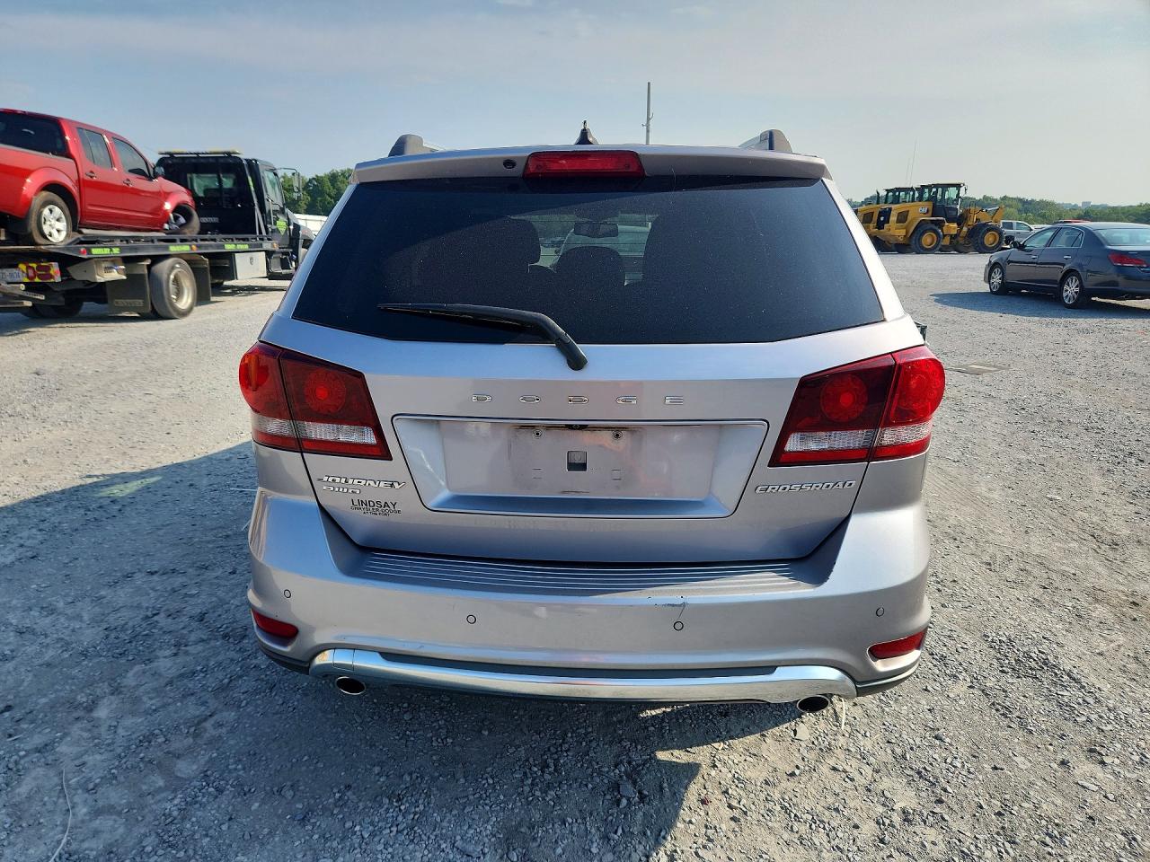 2017 Dodge Journey Crossroad Серебряный vin: 3C4PDDGG7HT521101