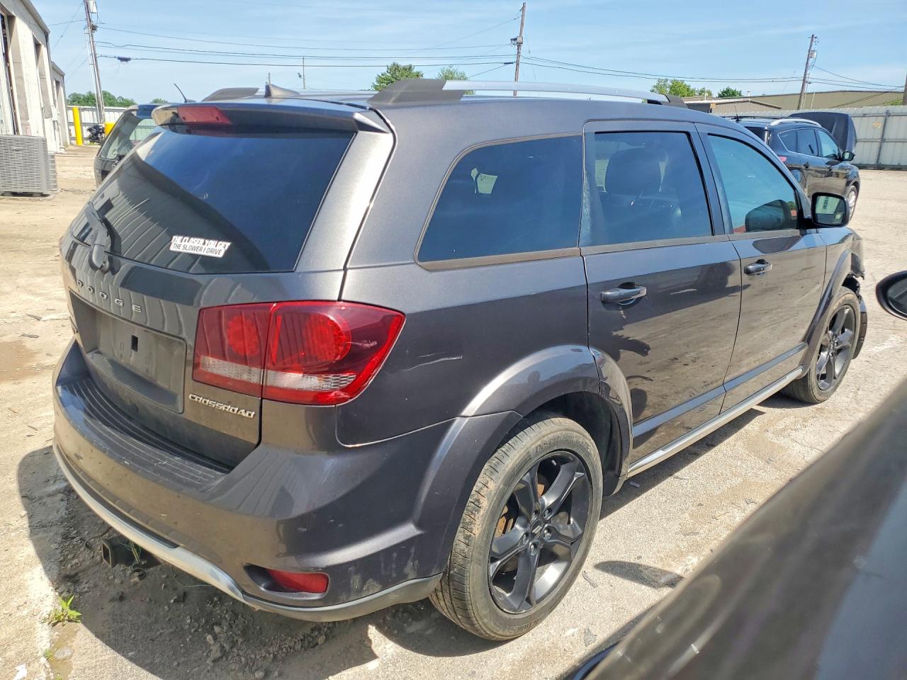 2019 Dodge Journey Crossroad Charcoal vin: 3C4PDDGG7KT764883