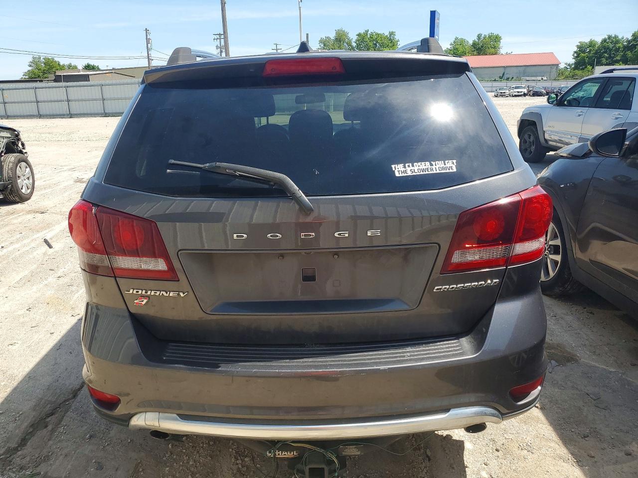 2019 Dodge Journey Crossroad Charcoal vin: 3C4PDDGG7KT764883