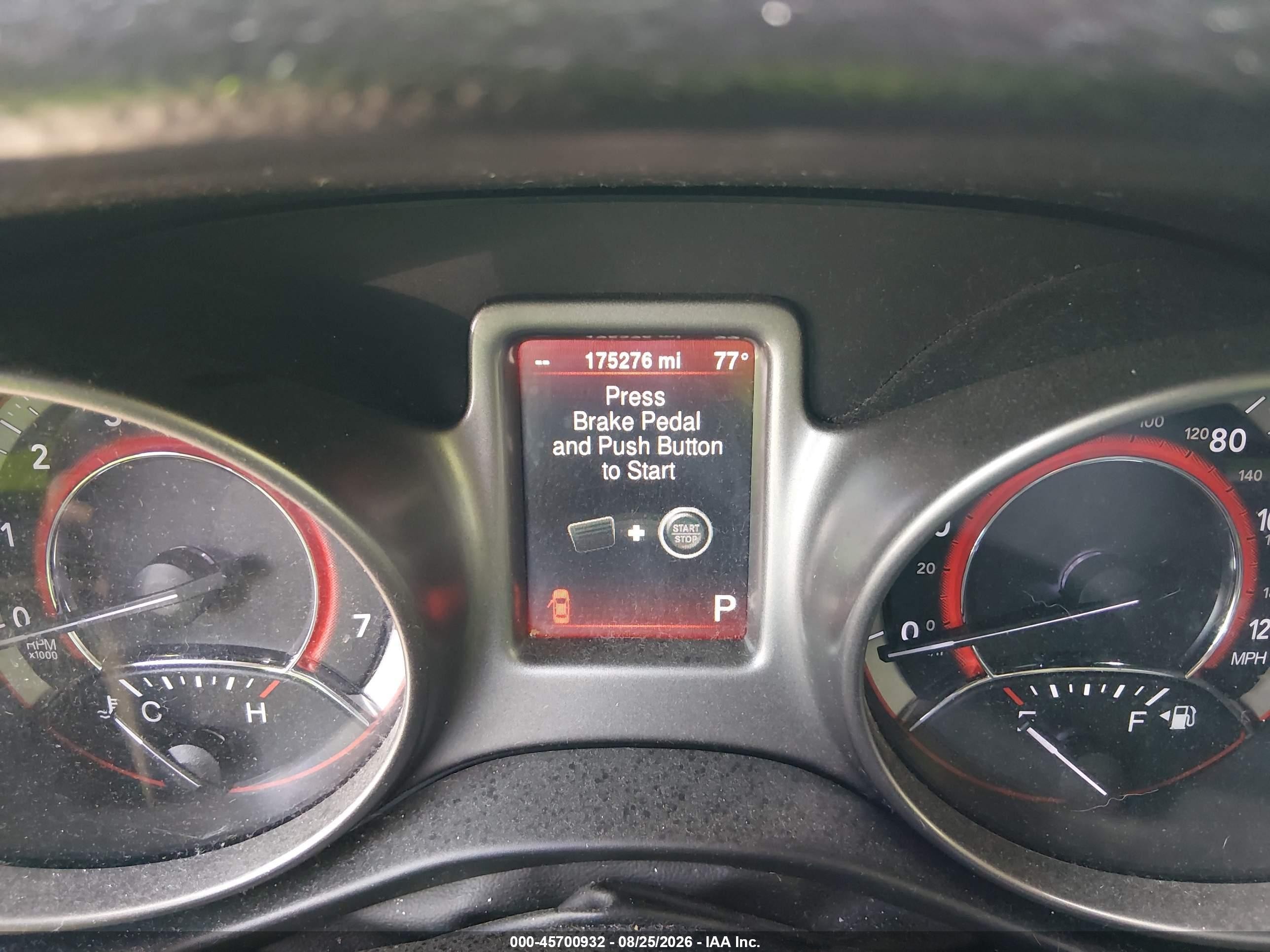 2015 Dodge Journey Crossroad Черный vin: 3C4PDDGG8FT607191