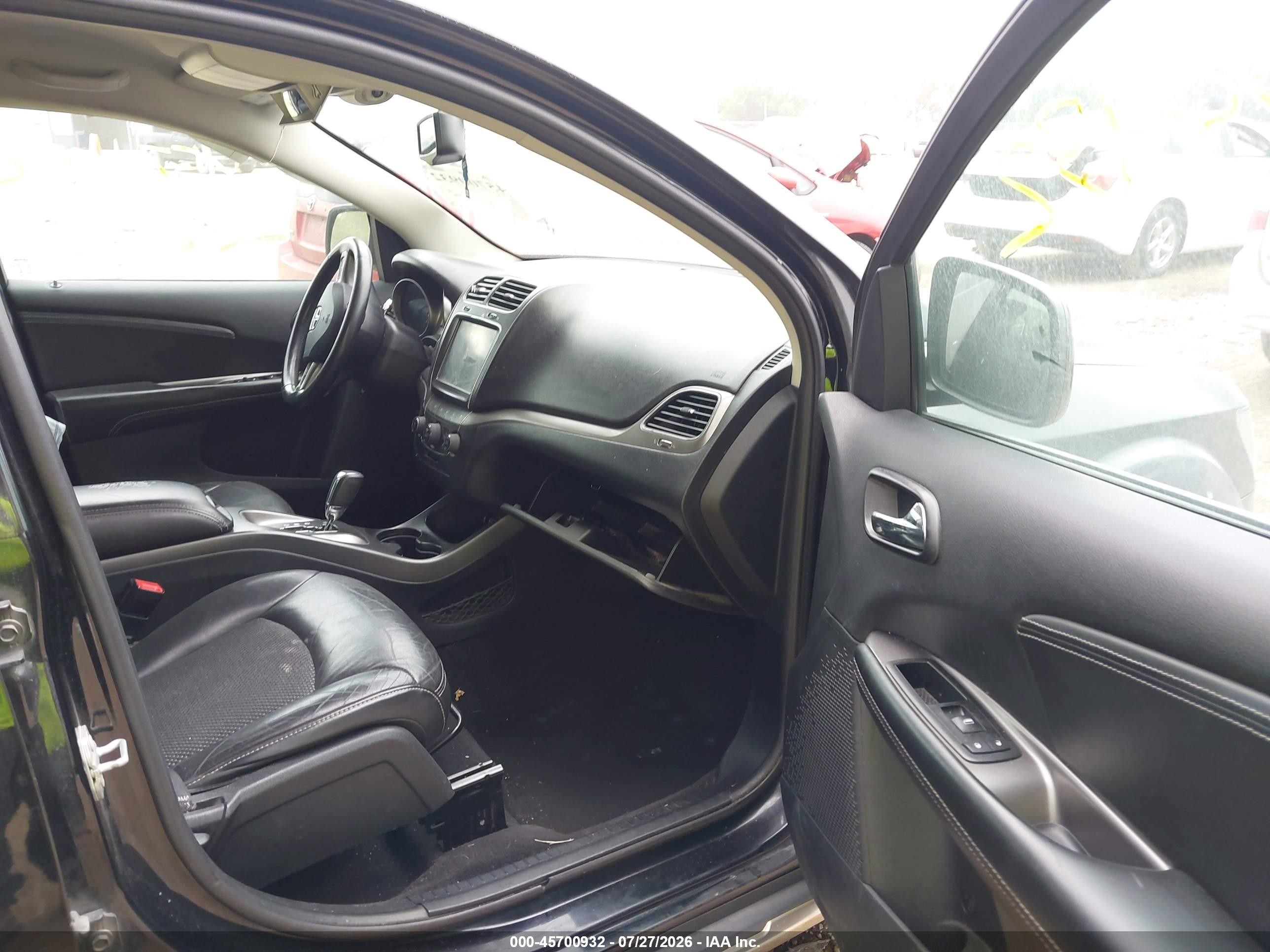 2015 Dodge Journey Crossroad Черный vin: 3C4PDDGG8FT607191