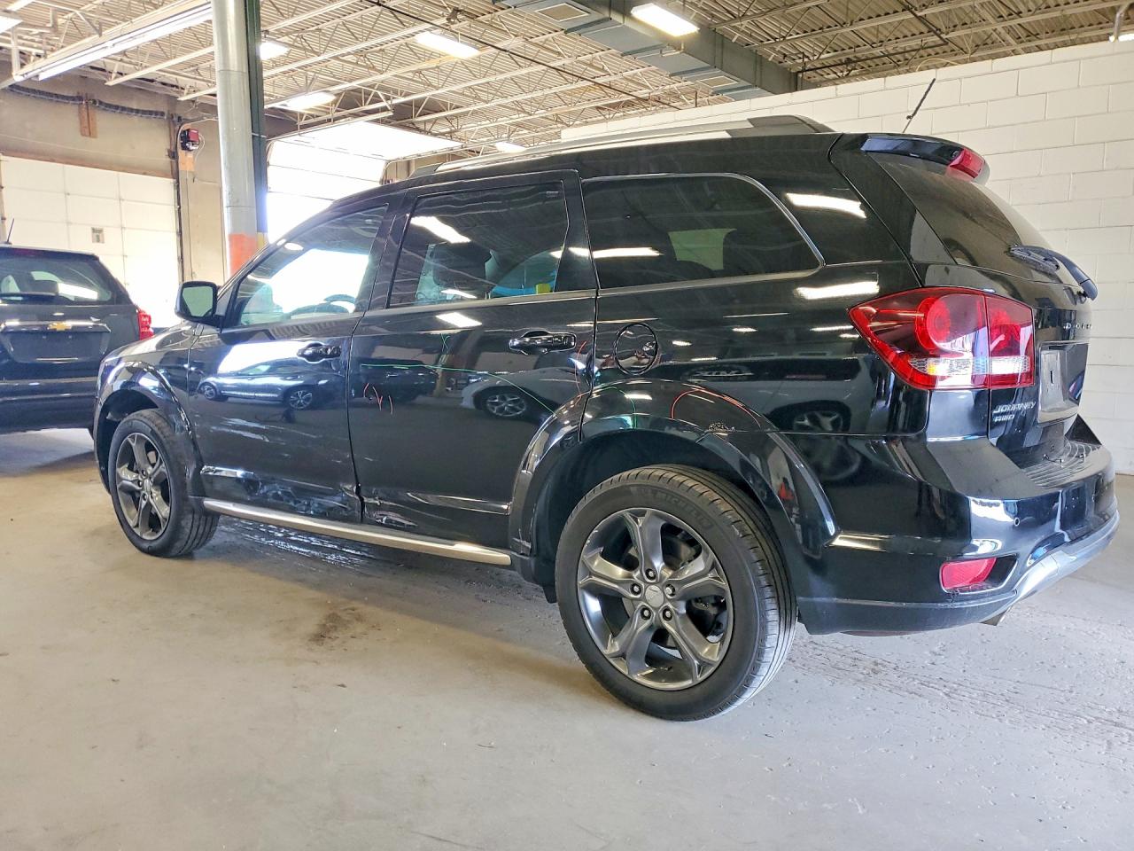 2015 Dodge Journey Crossroad Black vin: 3C4PDDGG8FT619180