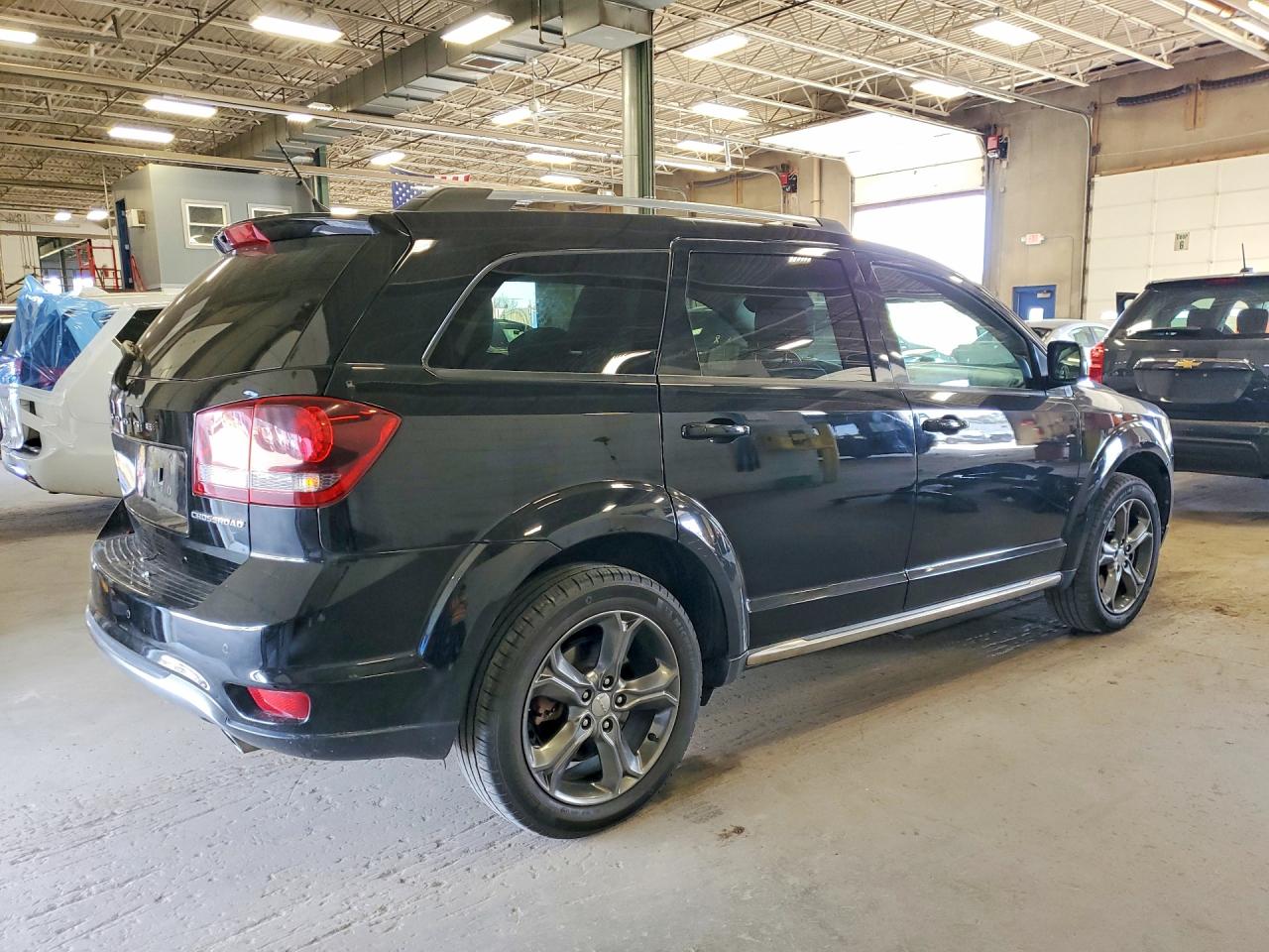 2015 Dodge Journey Crossroad Black vin: 3C4PDDGG8FT619180