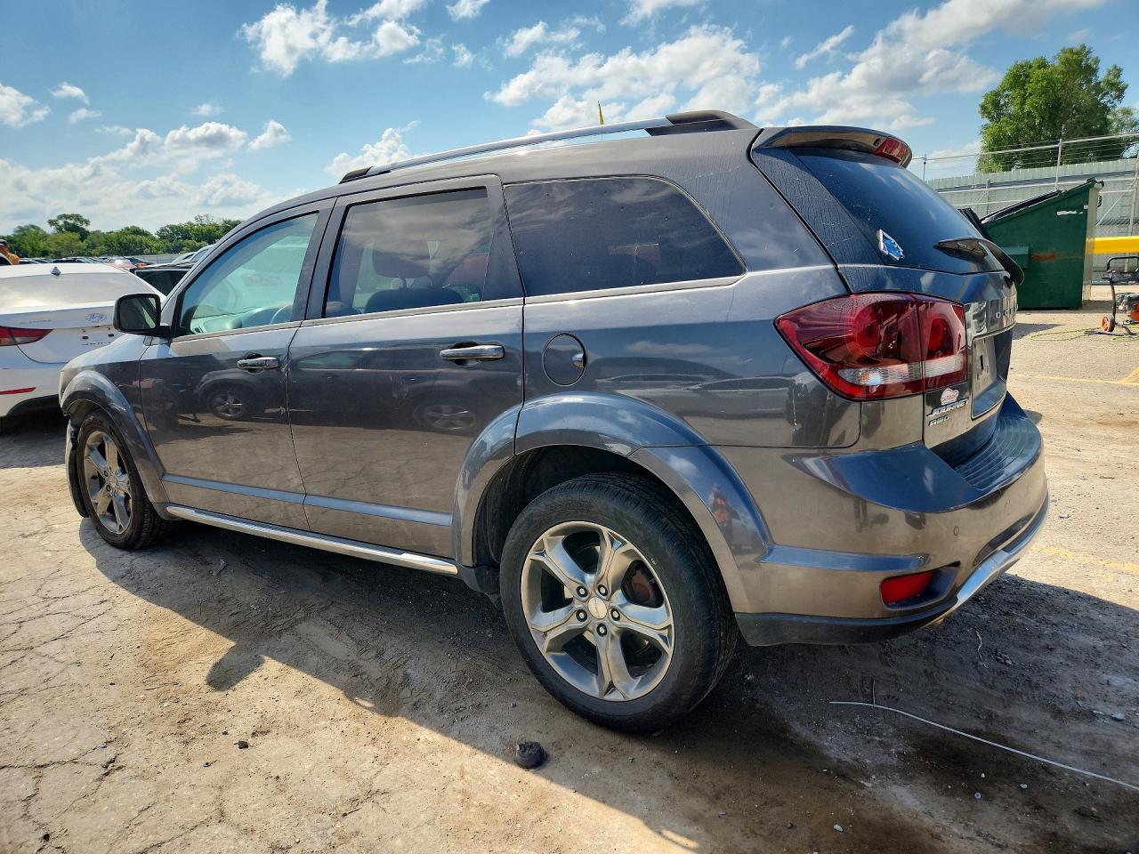 2015 Dodge Journey Crossroad Charcoal vin: 3C4PDDGG9FT721085