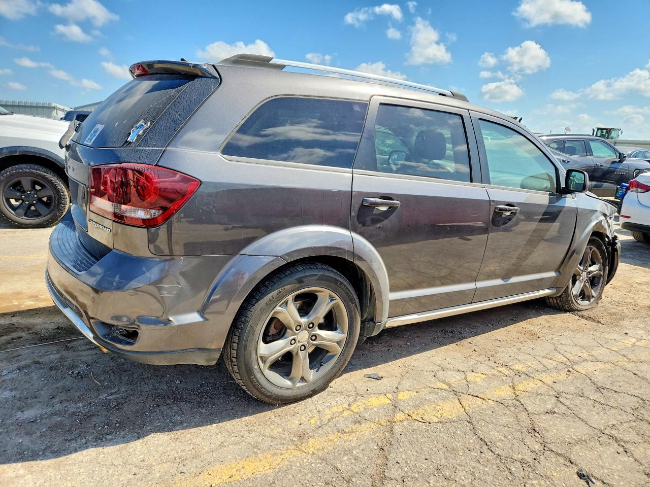 2015 Dodge Journey Crossroad Charcoal vin: 3C4PDDGG9FT721085