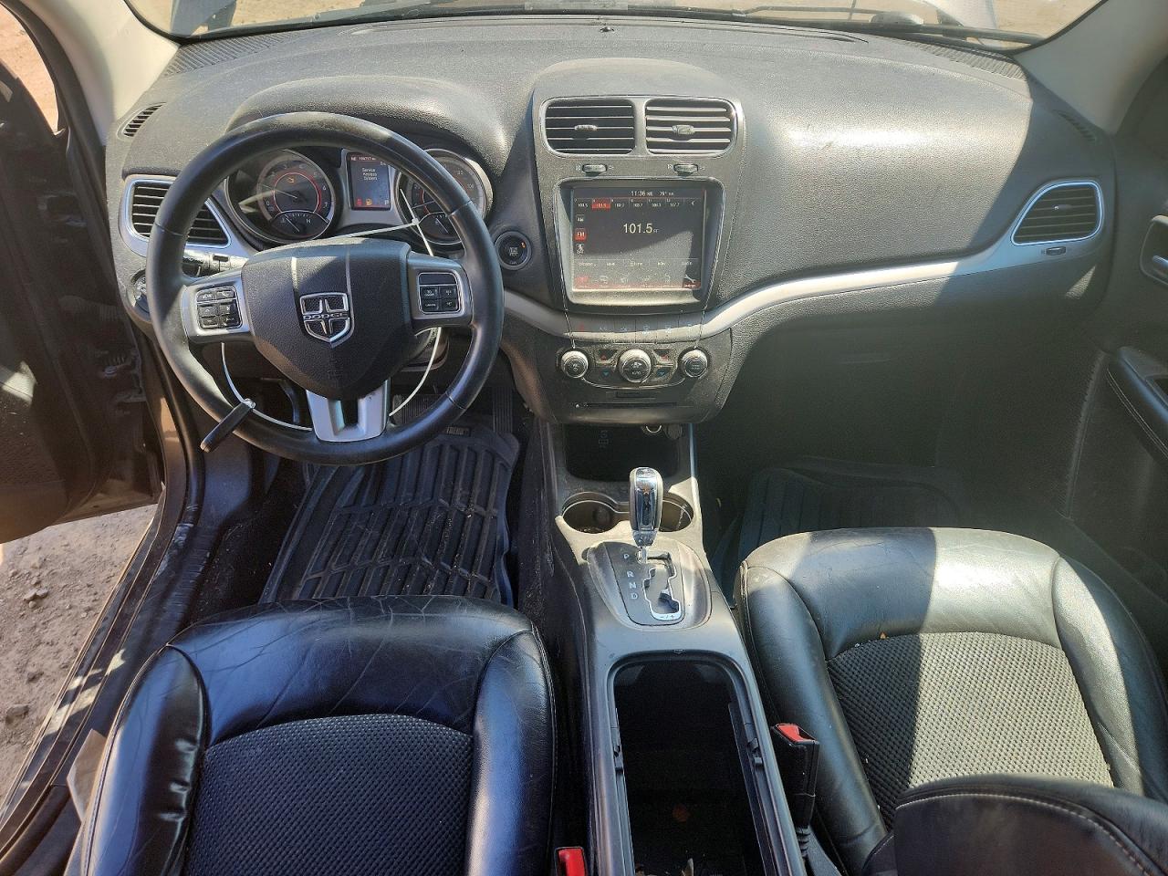 2017 Dodge Journey Crossroad Gray vin: 3C4PDDGGXHT583186