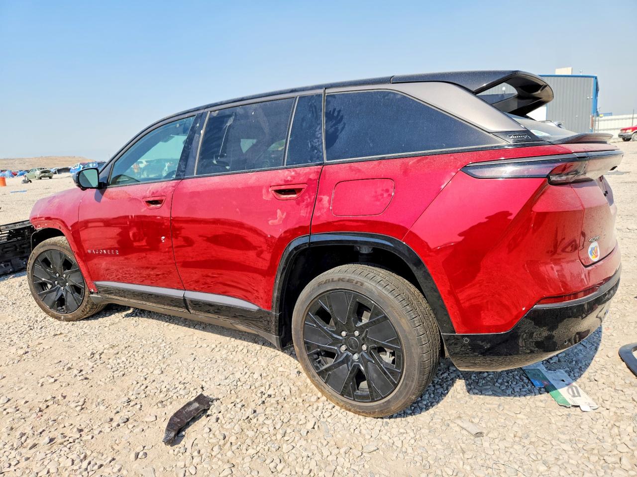 2025 Jeep Wagoneer S Launch Edition Red vin: 3C4RJNAK3ST603113
