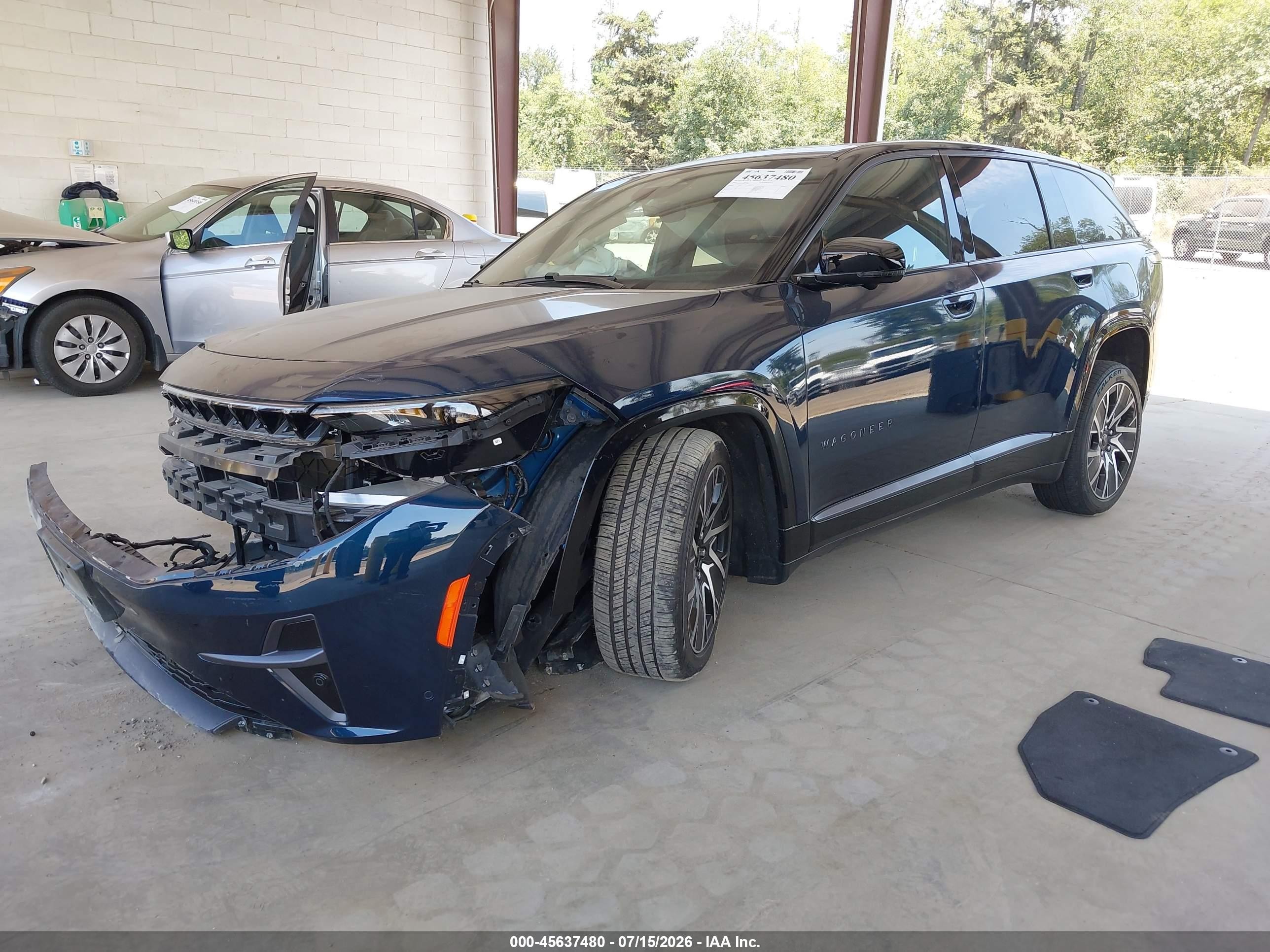 2025 Jeep Wagoneer S Limited Blue vin: 3C4RJNCKXST574092