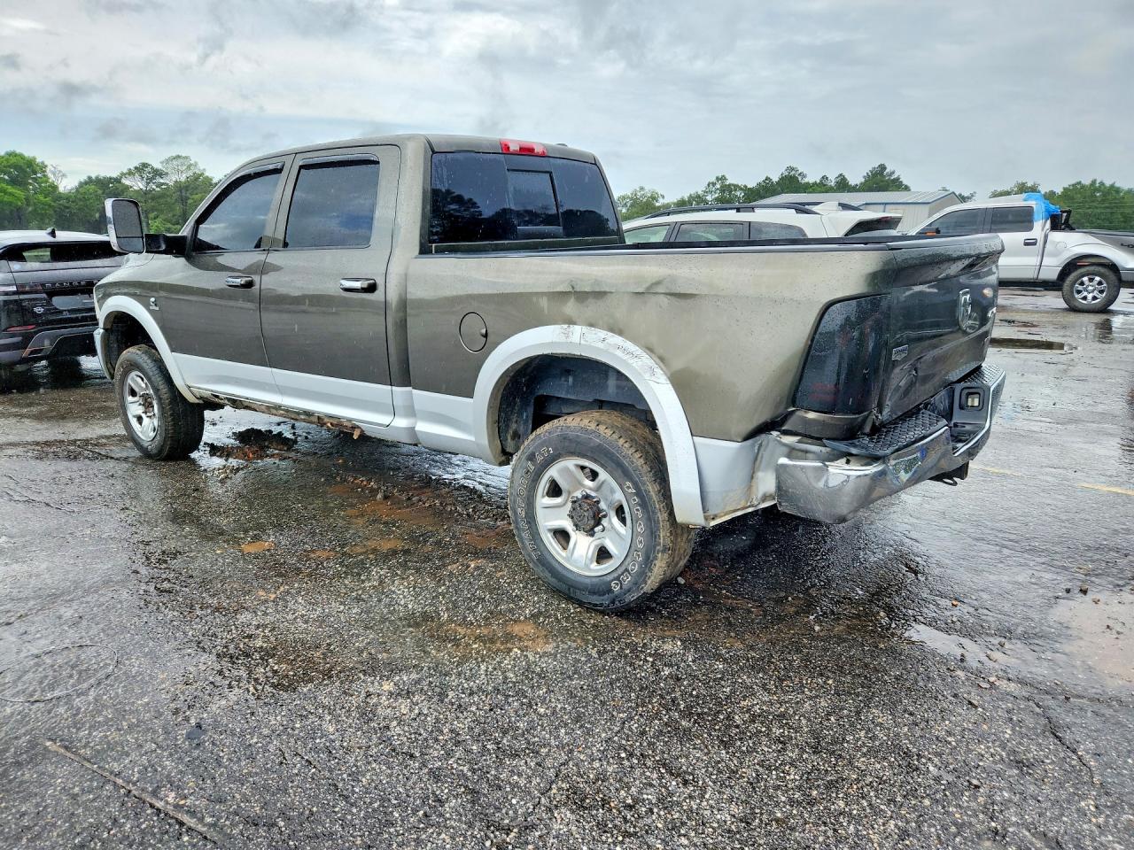 2012 Dodge Ram 3500 Laramie Green vin: 3C63D3EL0CG148954