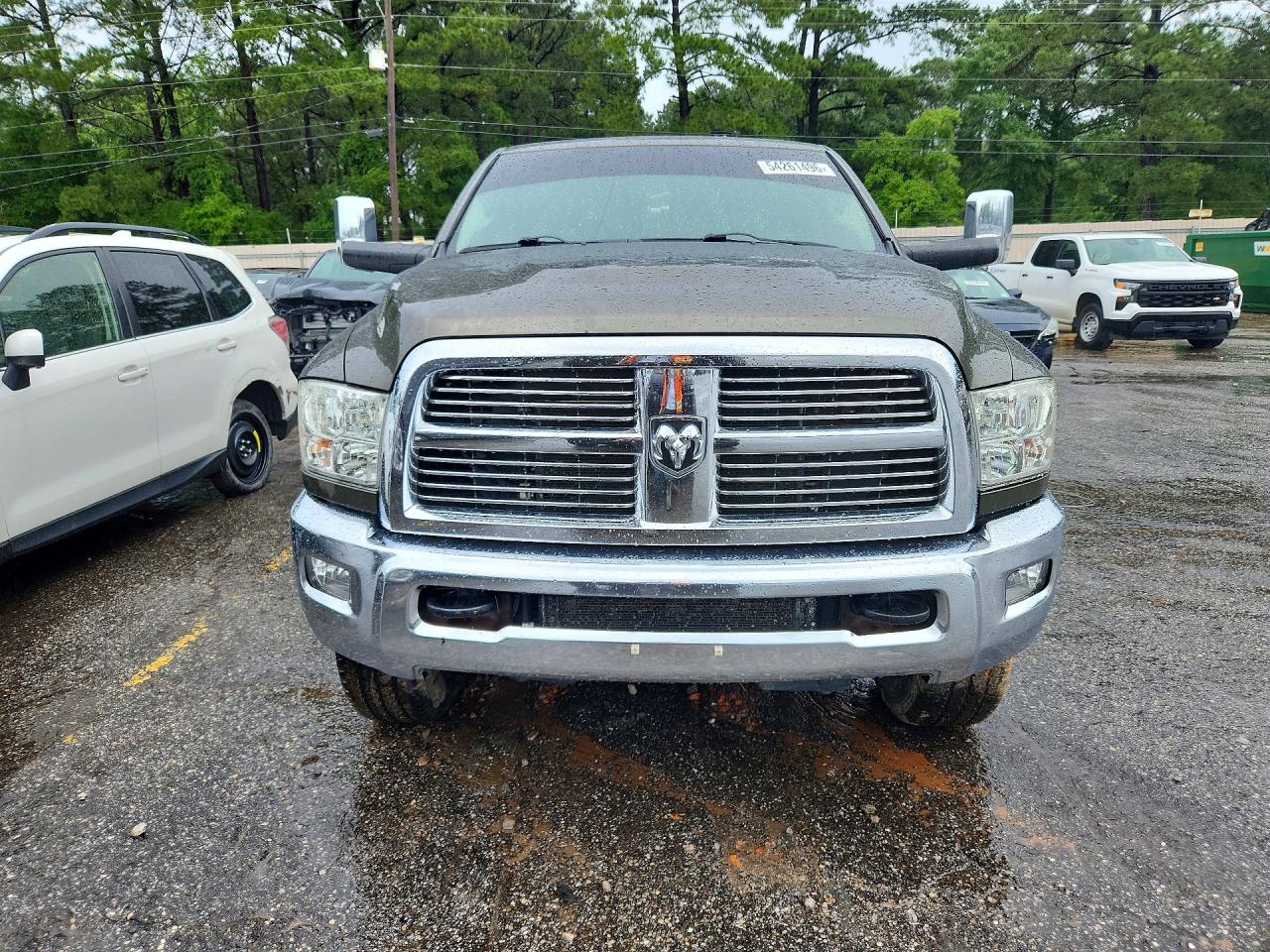 2012 Dodge Ram 3500 Laramie Green vin: 3C63D3EL0CG148954
