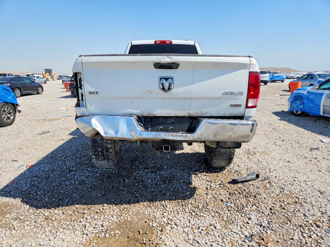 2012 Dodge Ram 3500 Slt White vin: 3C63D3HLXCG322833