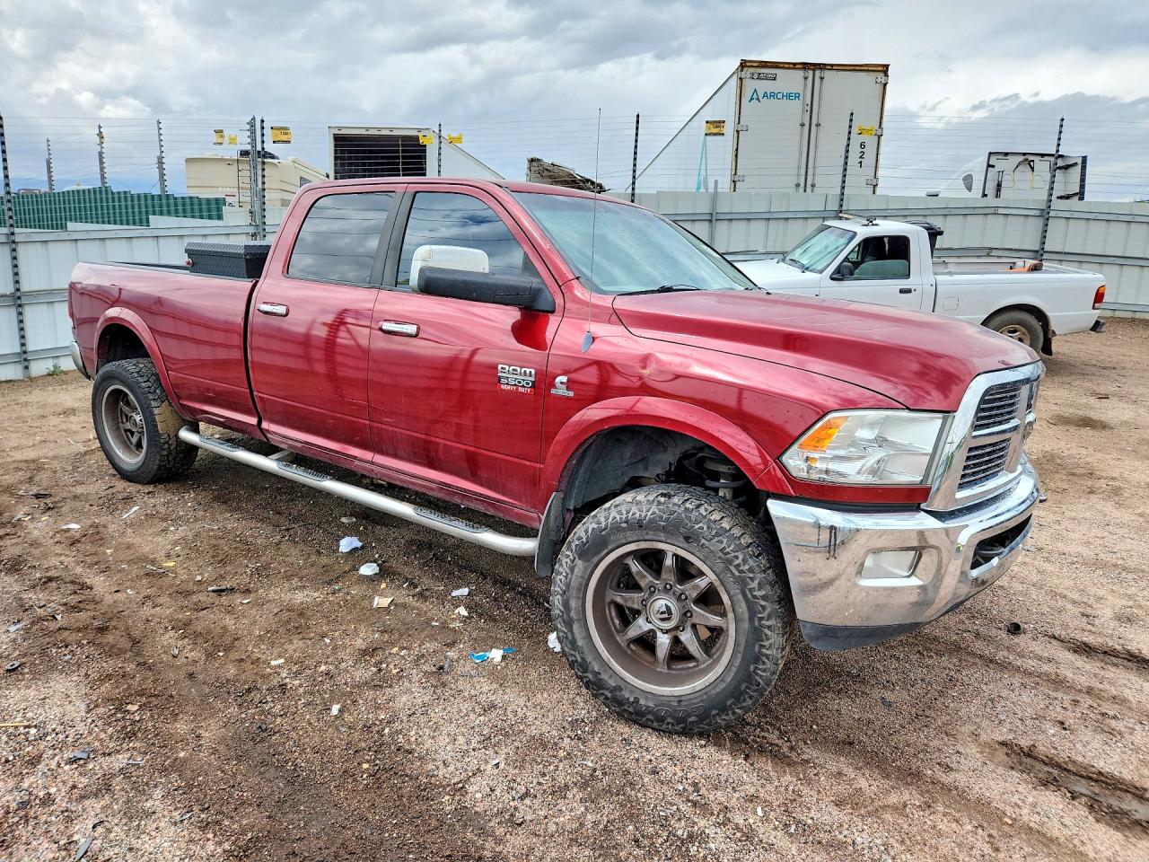 2012 Dodge Ram 3500 Laramie Red vin: 3C63D3JL8CG294489
