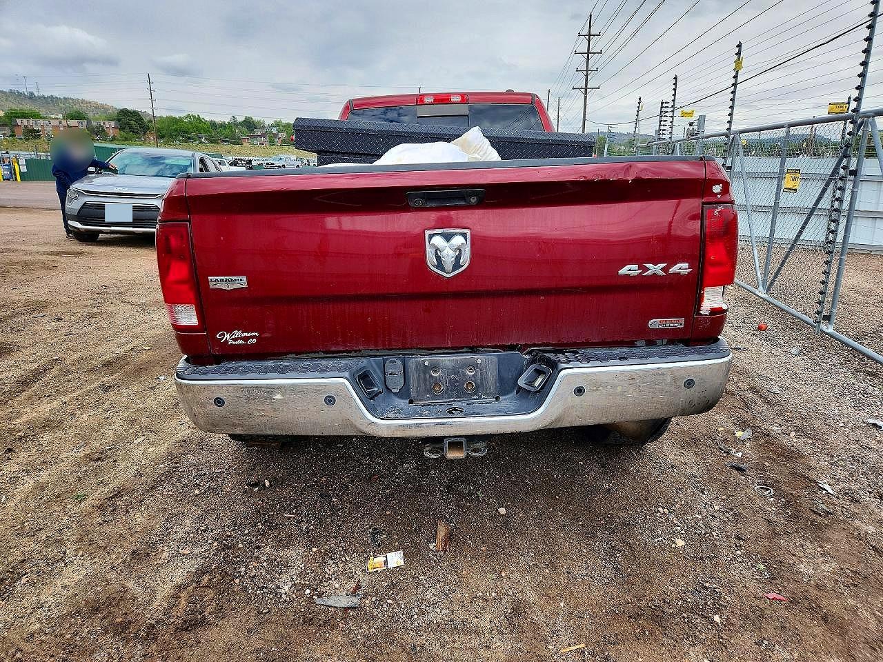 2012 Dodge Ram 3500 Laramie Red vin: 3C63D3JL8CG294489
