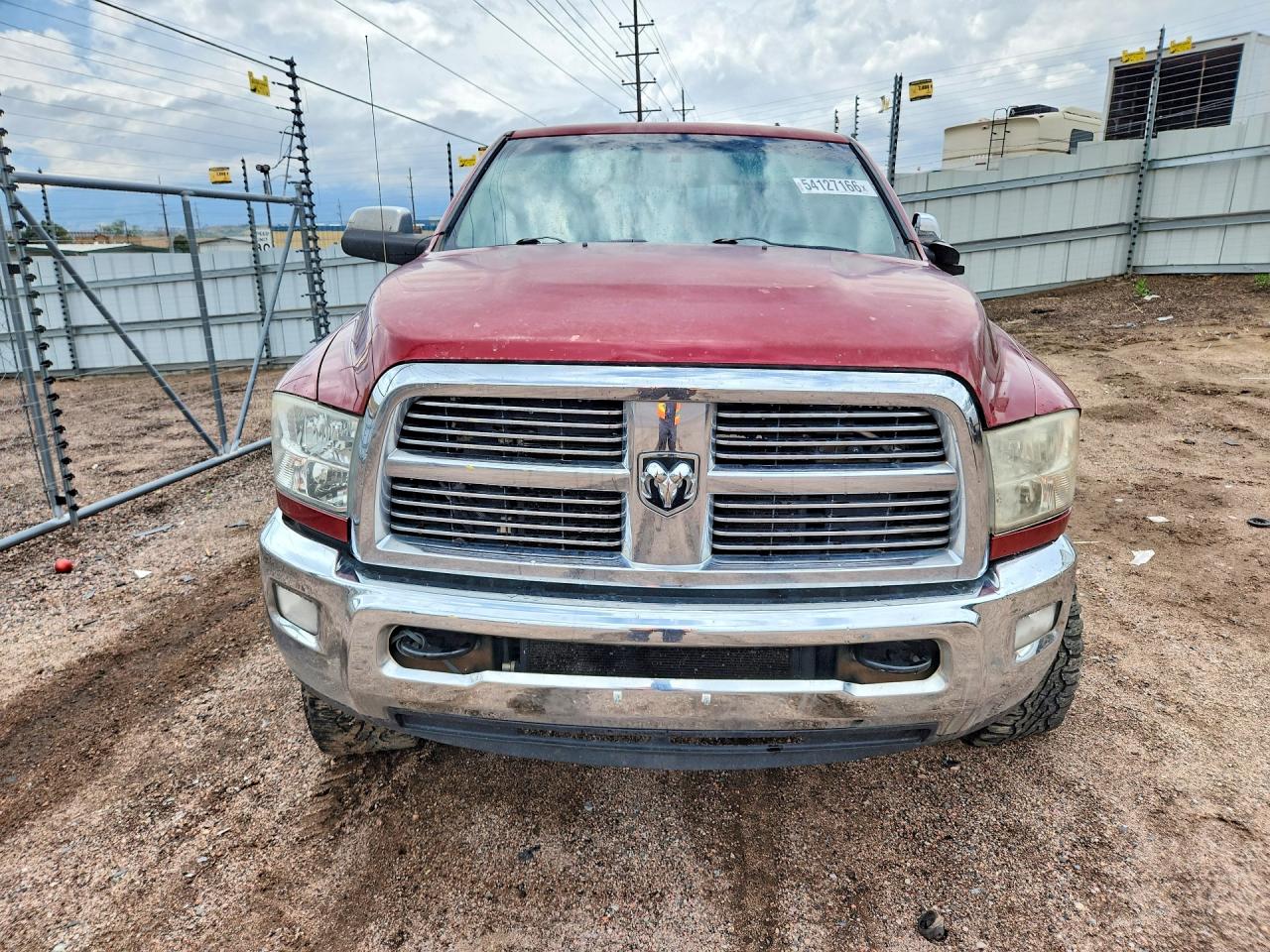2012 Dodge Ram 3500 Laramie Red vin: 3C63D3JL8CG294489